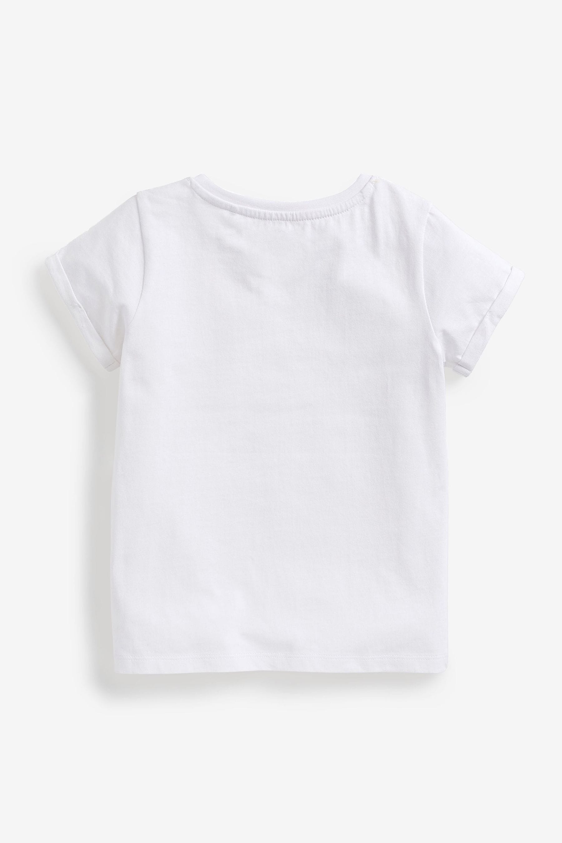 White 3 Pack T-Shirts (3-16yrs)