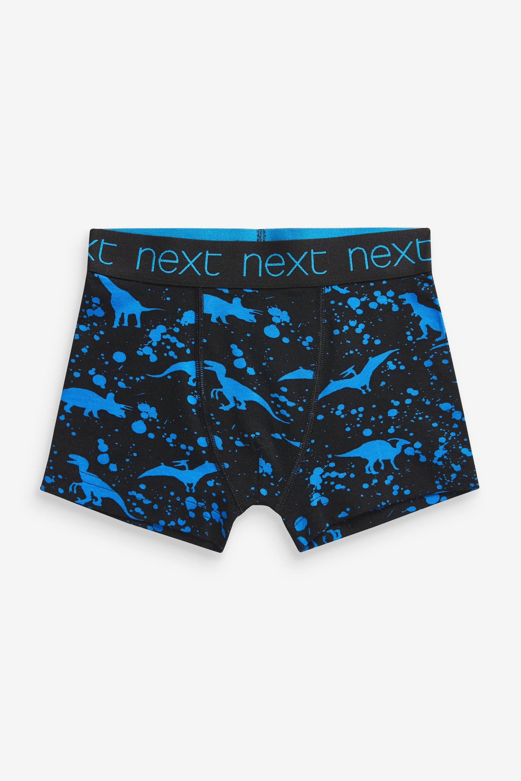 Black Dino Splat Trunks 5 Pack (2-16yrs)