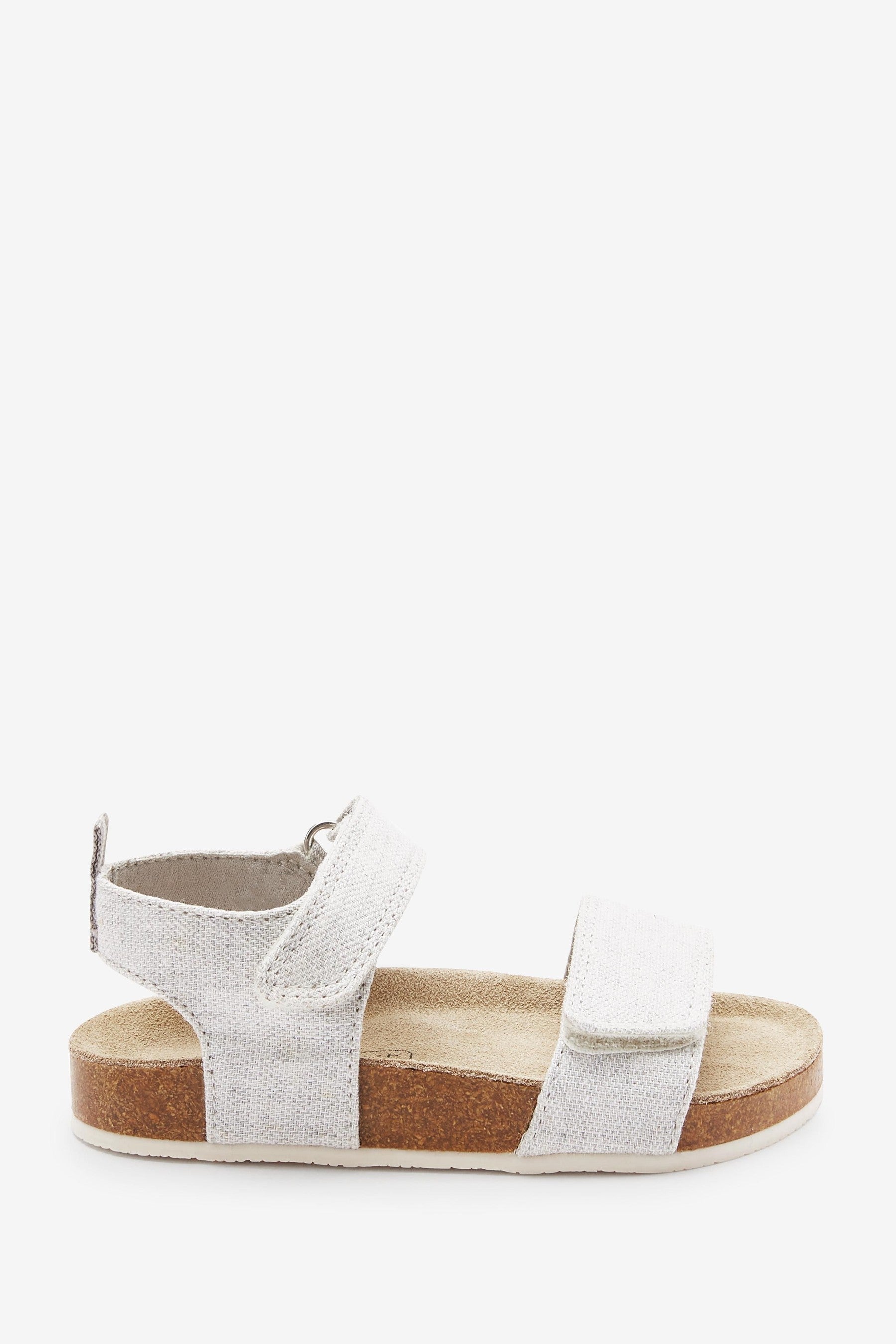 Grey Corkbed Comfort Sandals