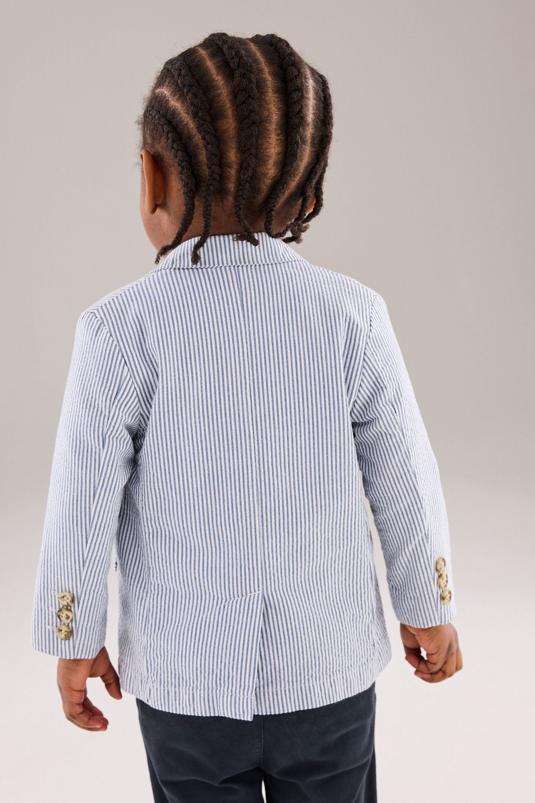 Ticking Stripe Blazer (3mths-9yrs)