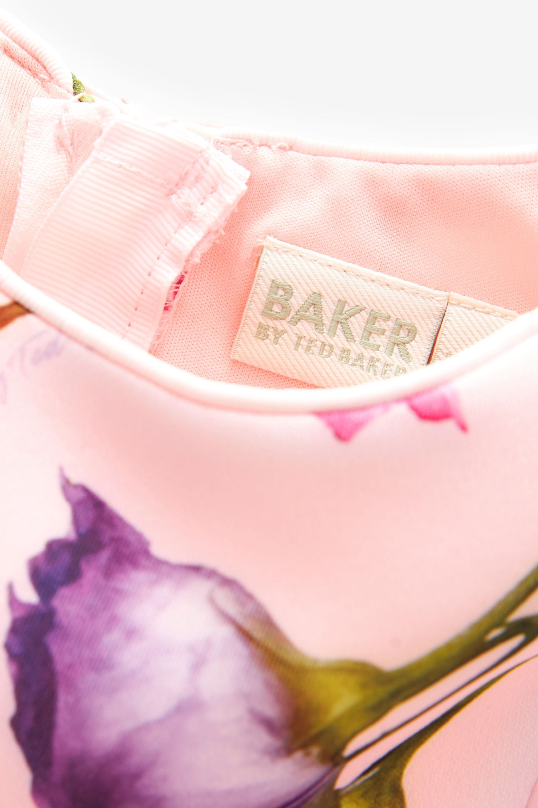 Floral Baker by Ted Baker Red Seam Scuba Dress