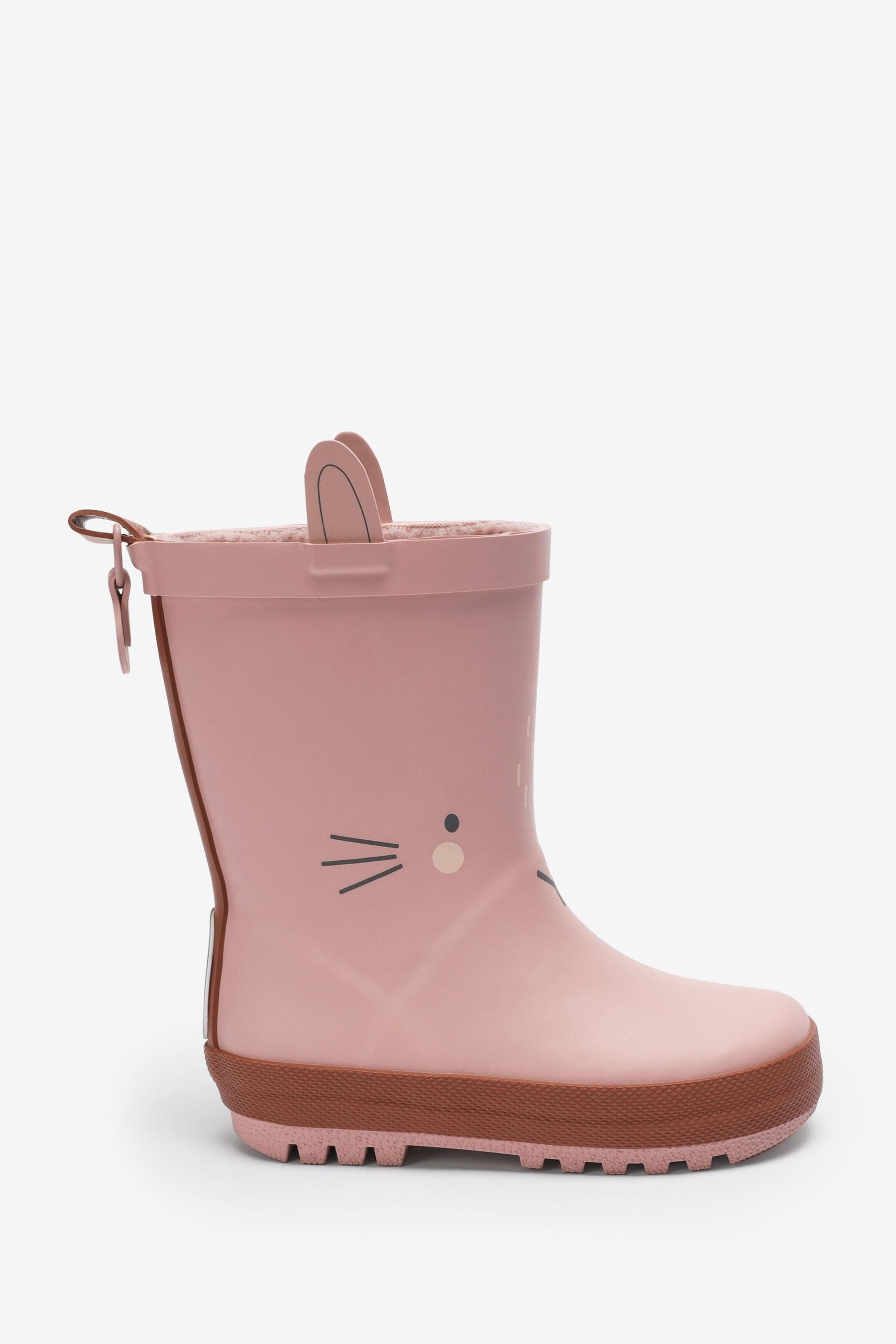 Pink Bunny Wellies