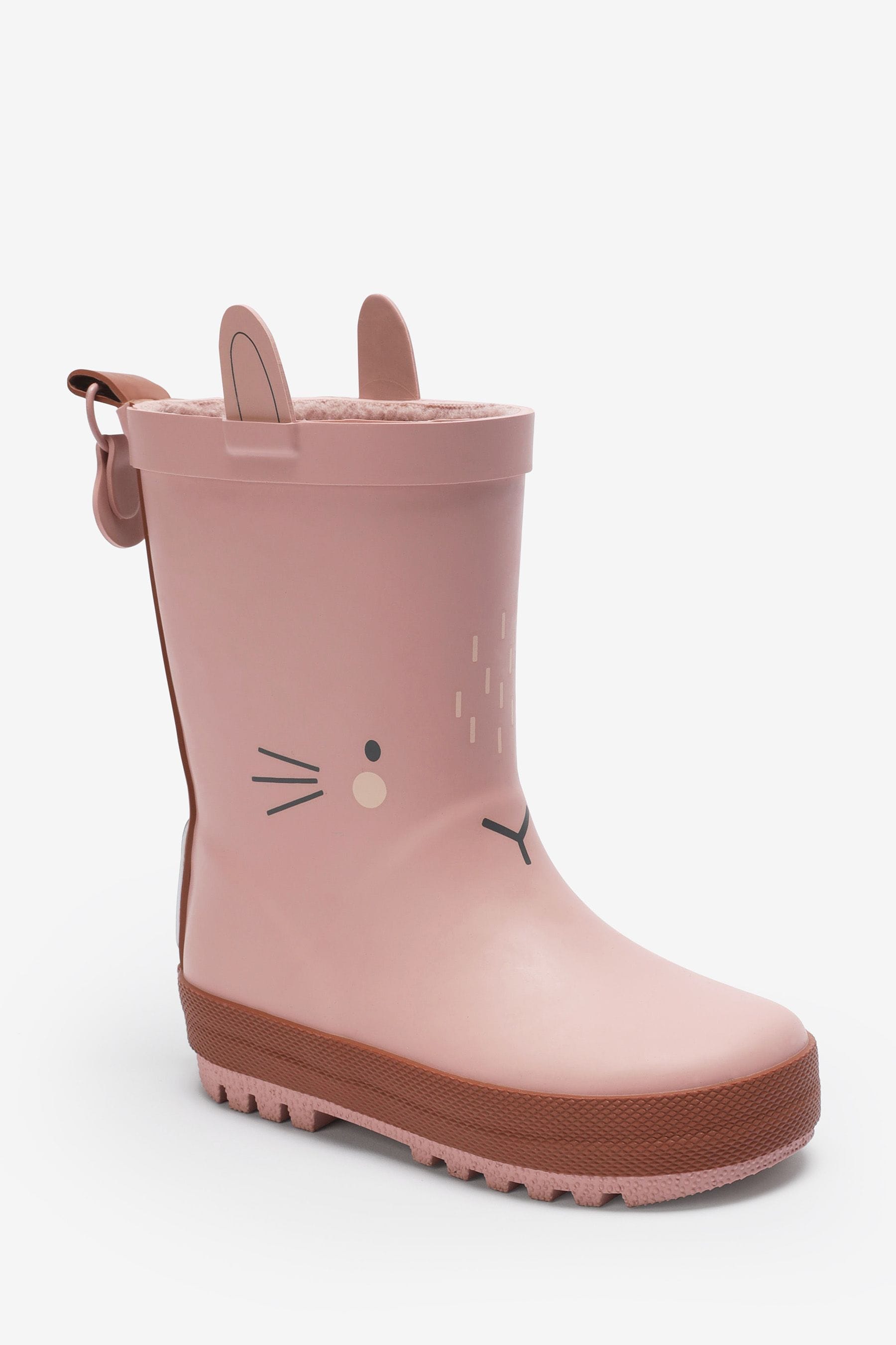 Pink Bunny Wellies