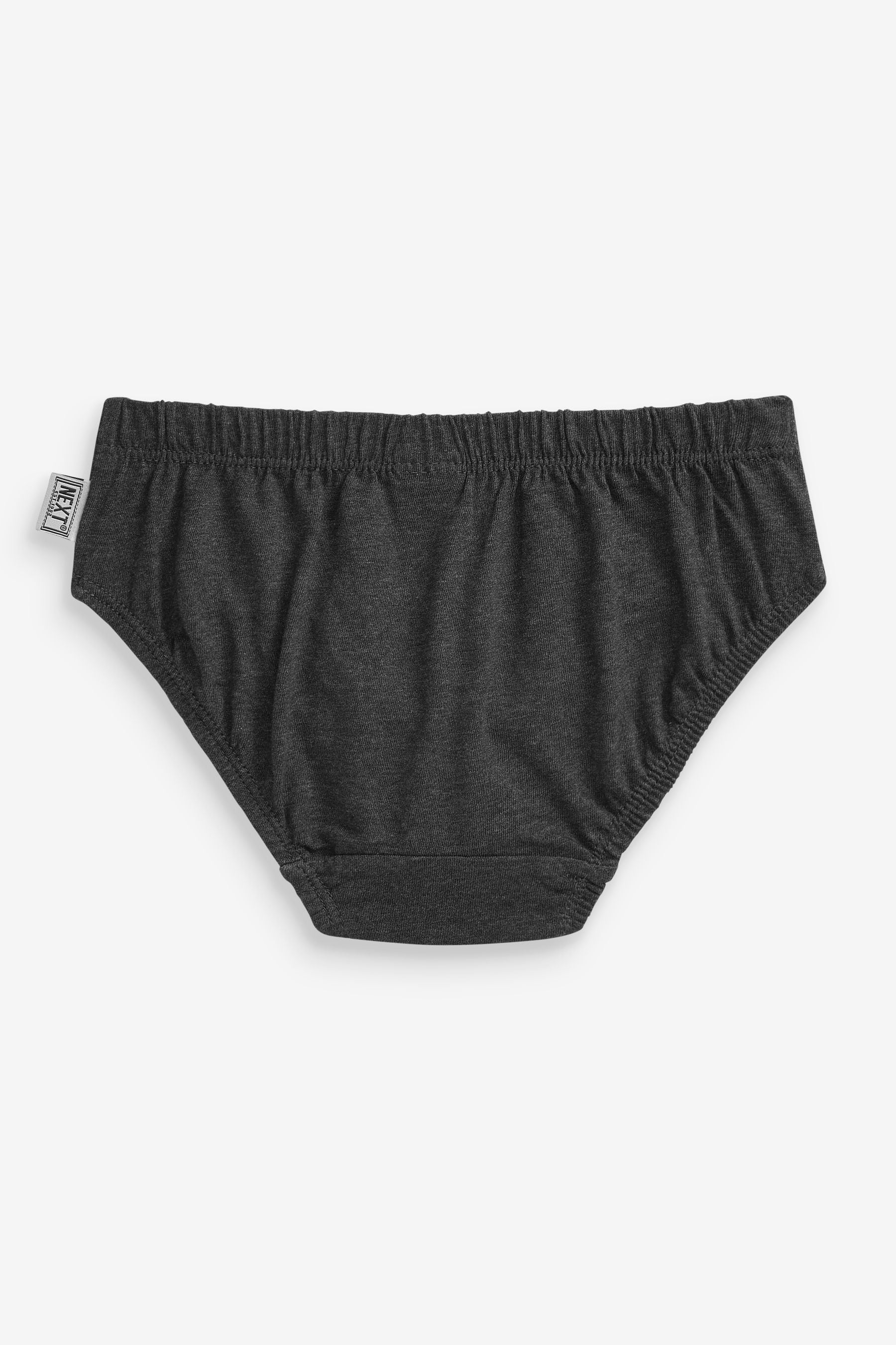 Black/Grey 7 Pack Briefs (1.5-16yrs)