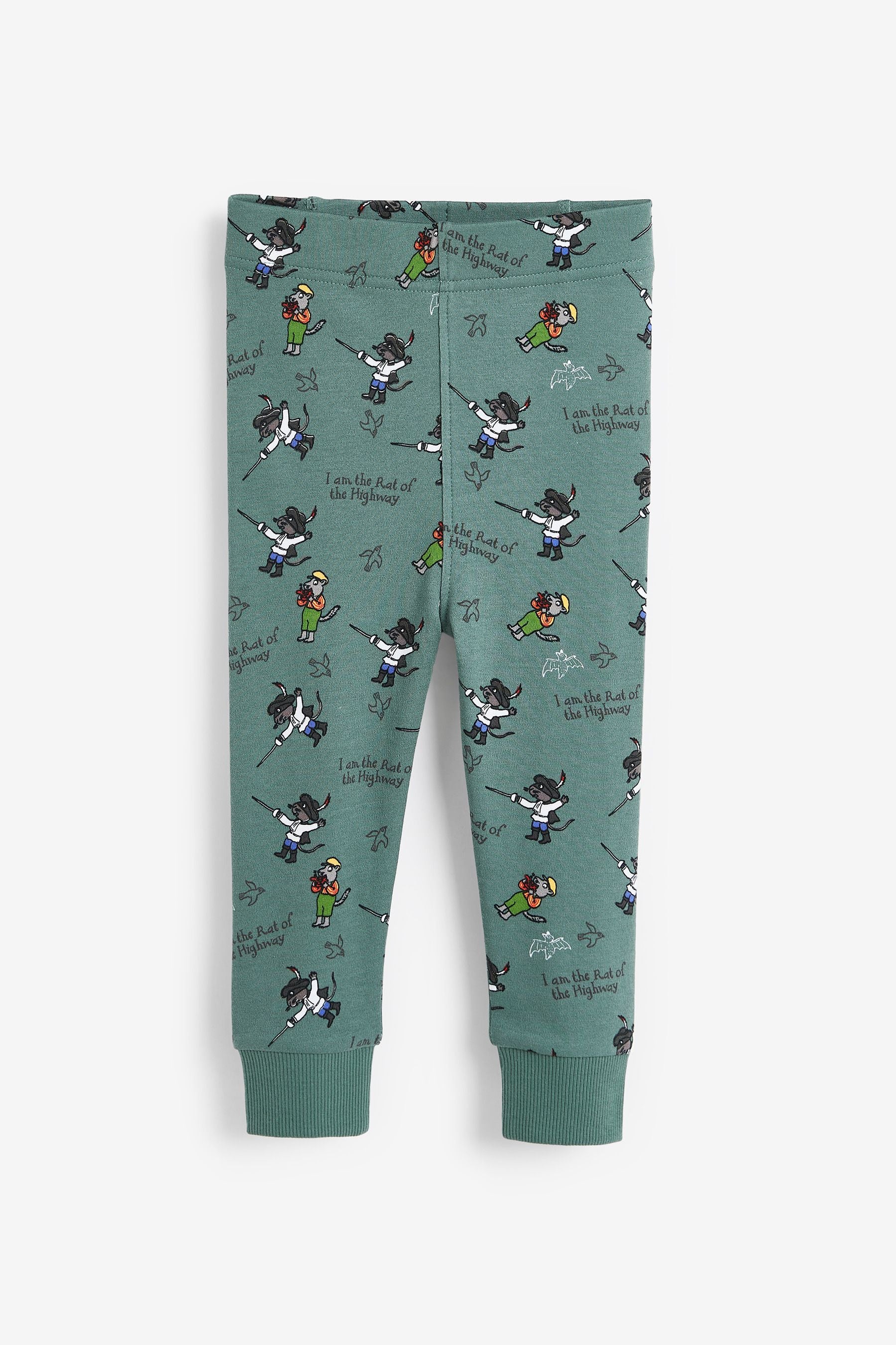 Green Stickman Snuggle Pyjamas (9mths-9yrs)