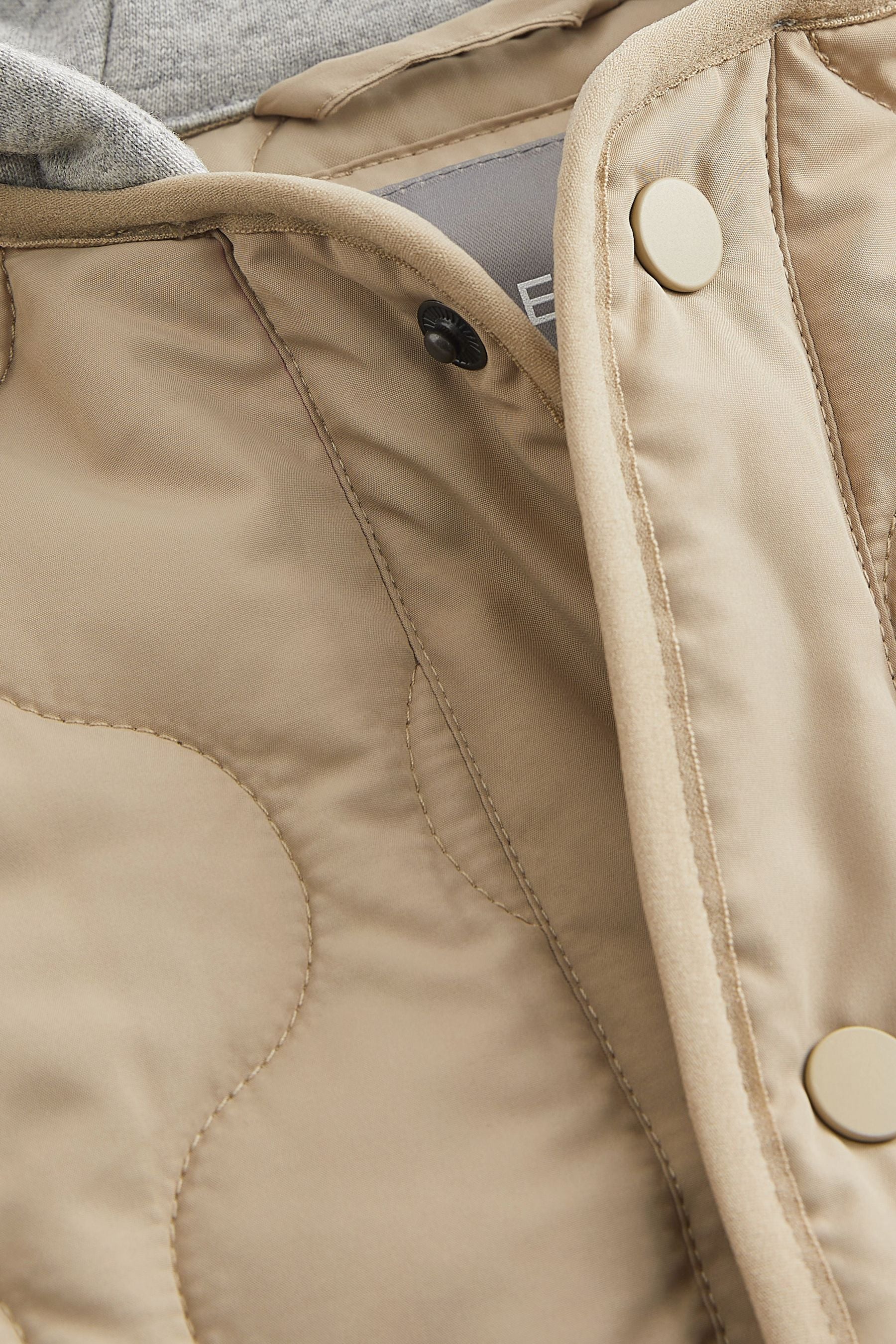 Neutral Quilted Jacket (3mths-7yrs)