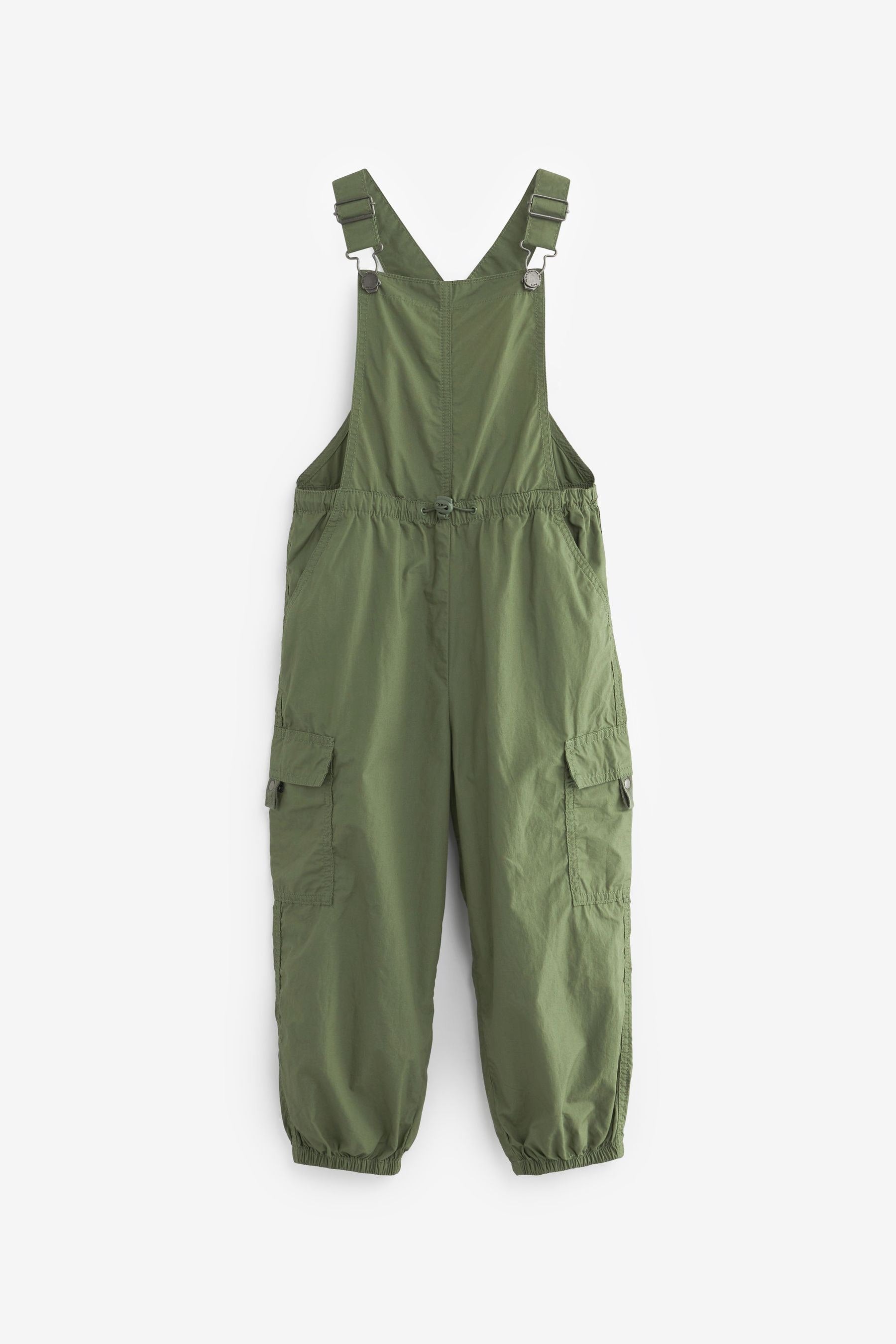 Khaki Green Parachute Dungaree (3-16yrs)