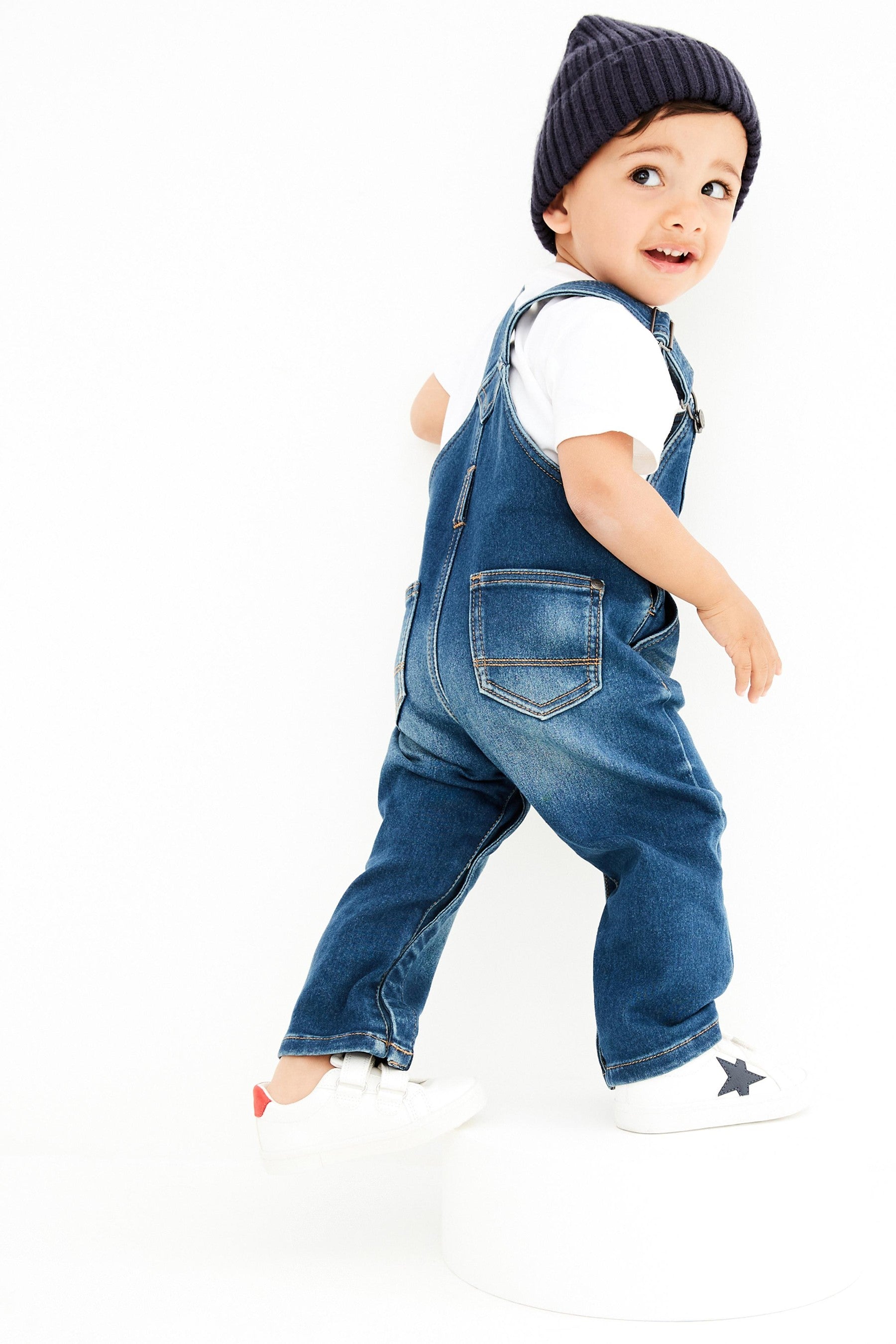 Vintage Denim Dungarees (3mths-7yrs)