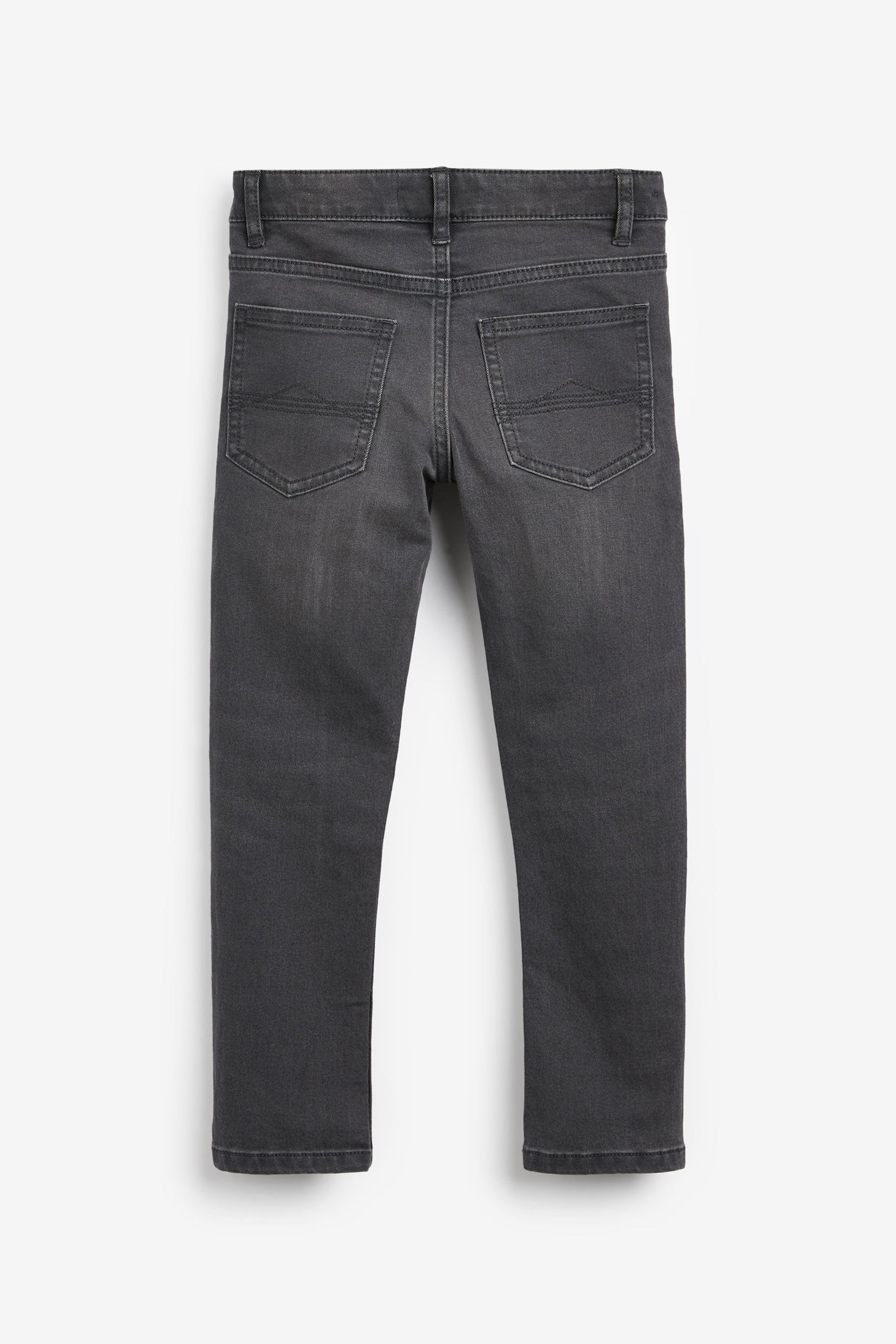 Grey Denim Cotton Rich Stretch Jeans (3-16yrs)