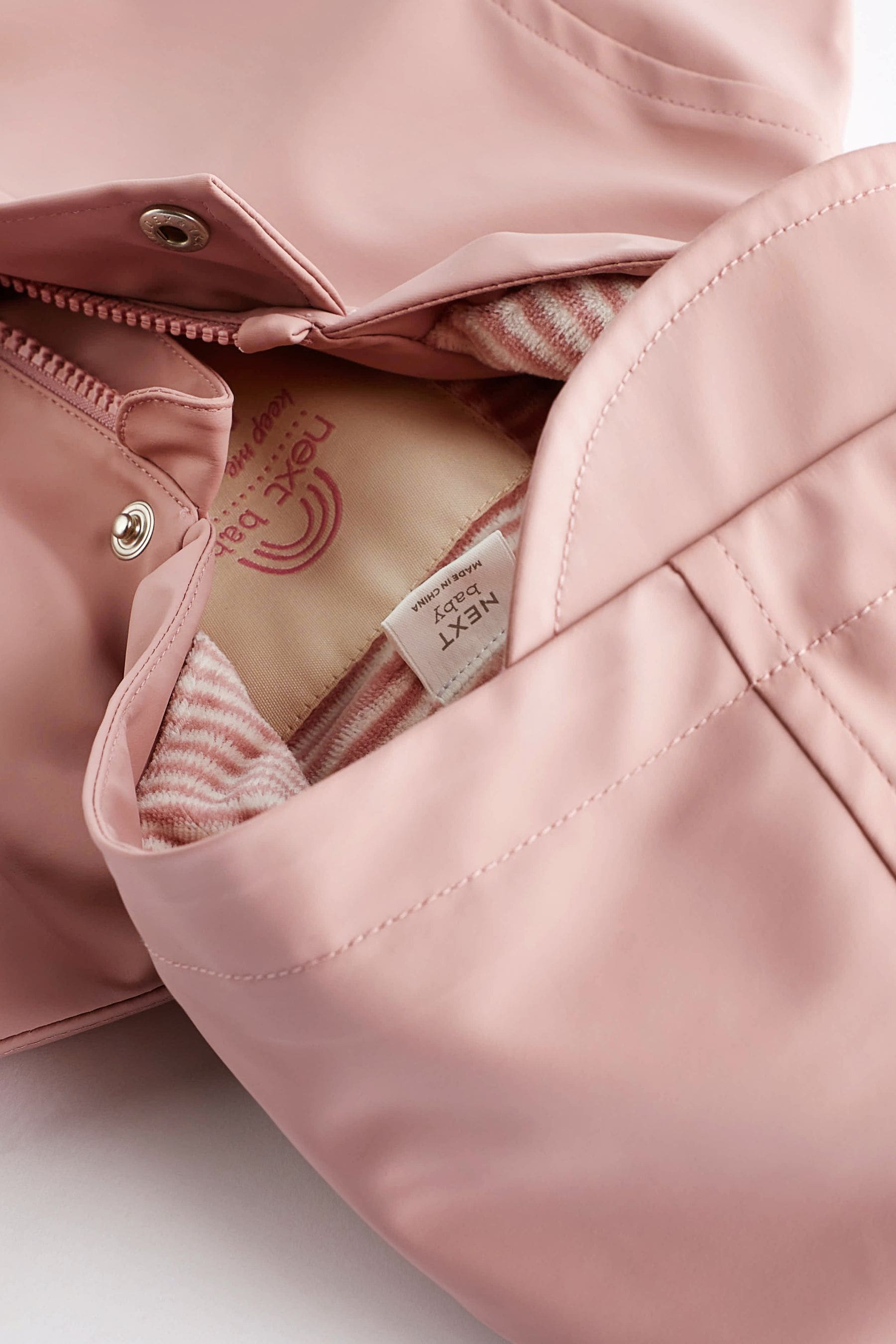 Pink Rubberised Baby Jacket (0mths-2yrs)