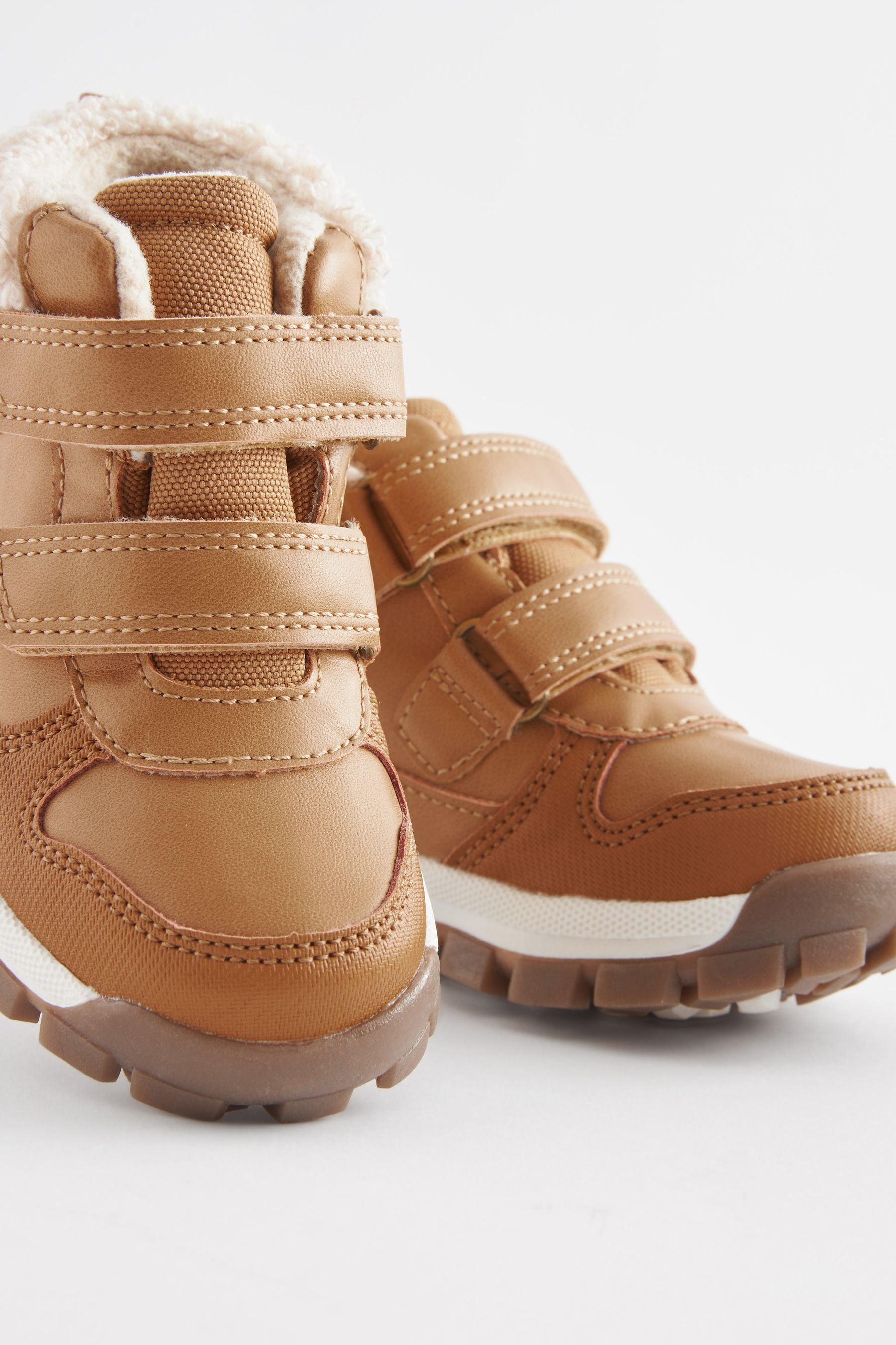 Tan Brown Water Resistant Thermal Thinsulate™ Lined Walking Boots