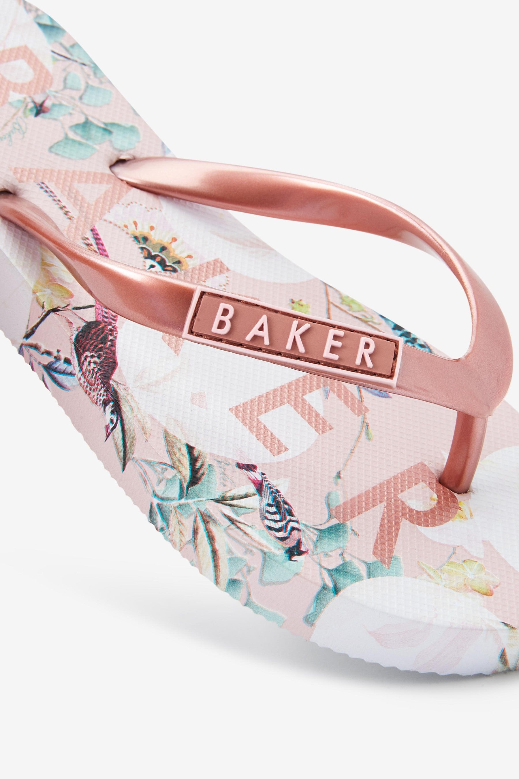 Baker by Ted Baker Floral Printed Flip Flops