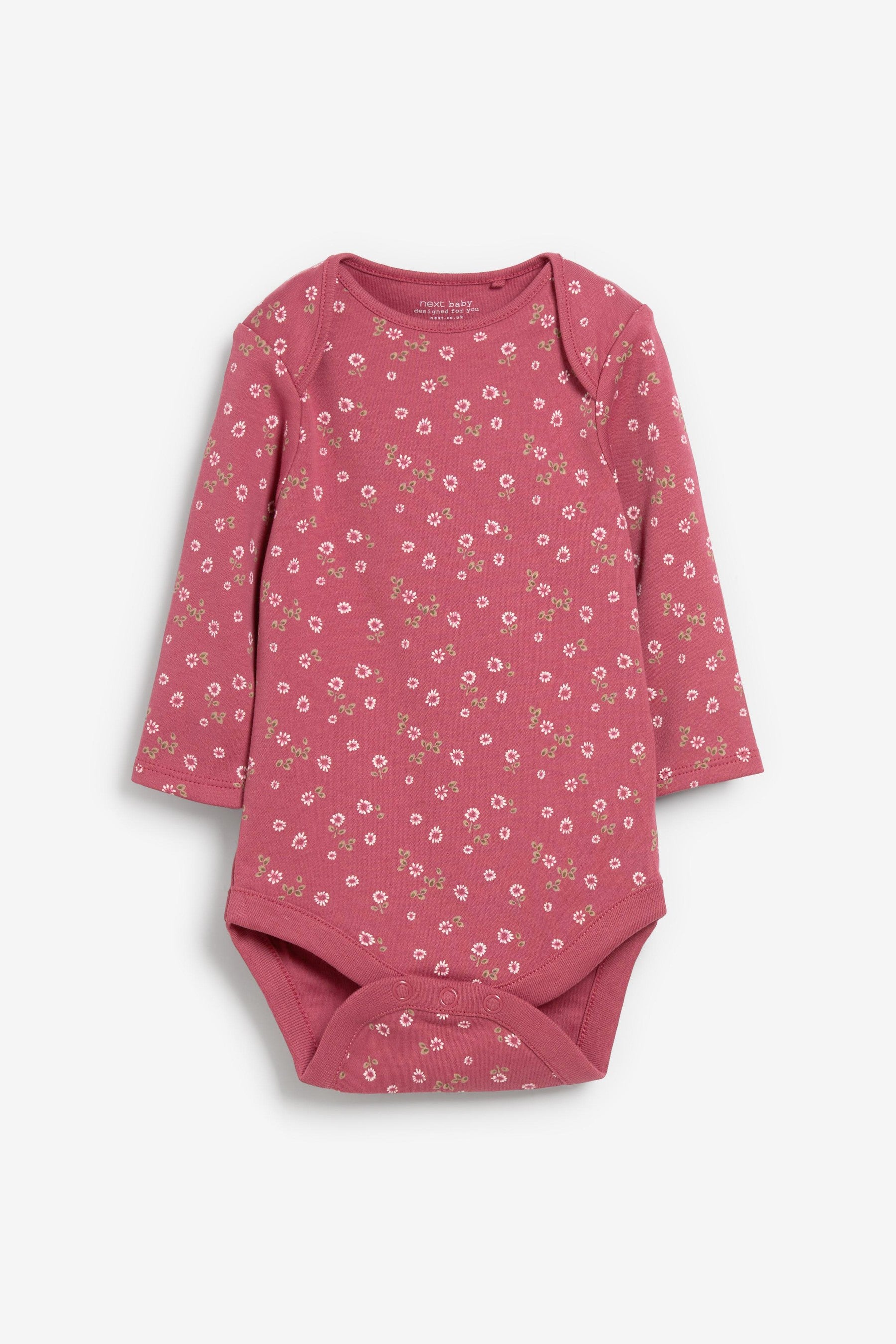 Modern Pink Baby 10 Pack Long Sleeve Bodysuits (0mths-3yrs)