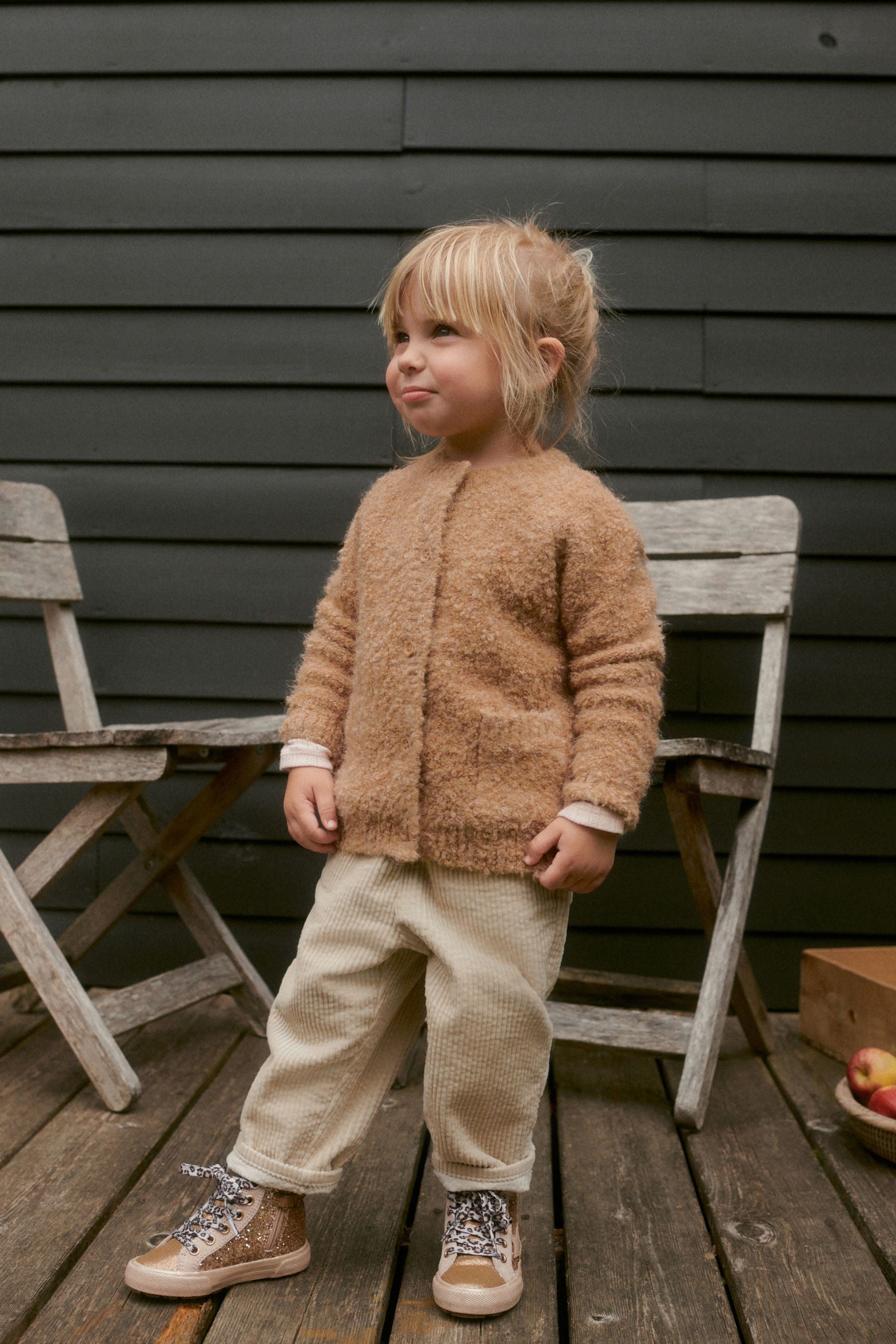 Tan Brown Cosy Cardigan (12mths-7yrs)