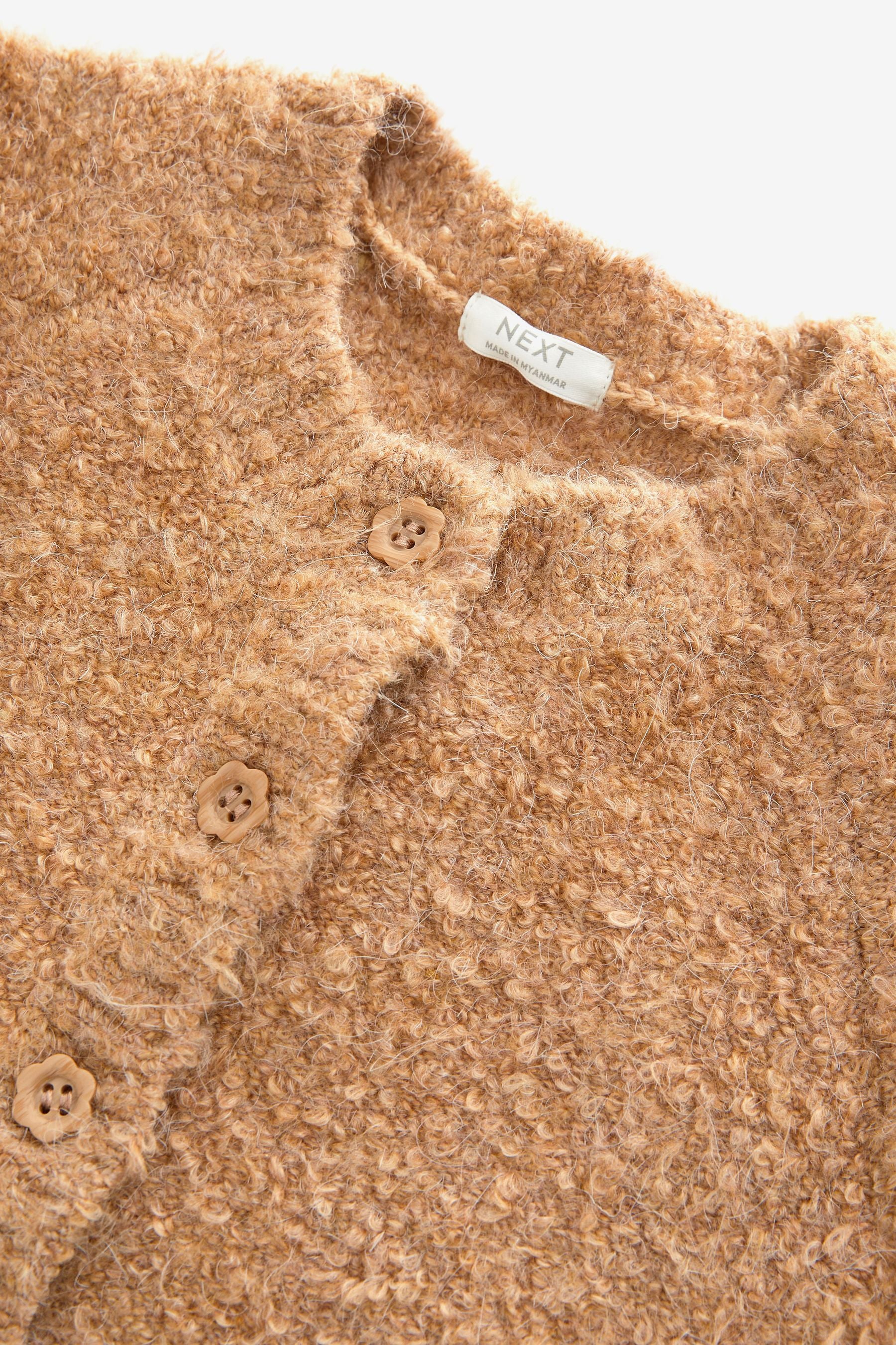 Tan Brown Cosy Cardigan (12mths-7yrs)