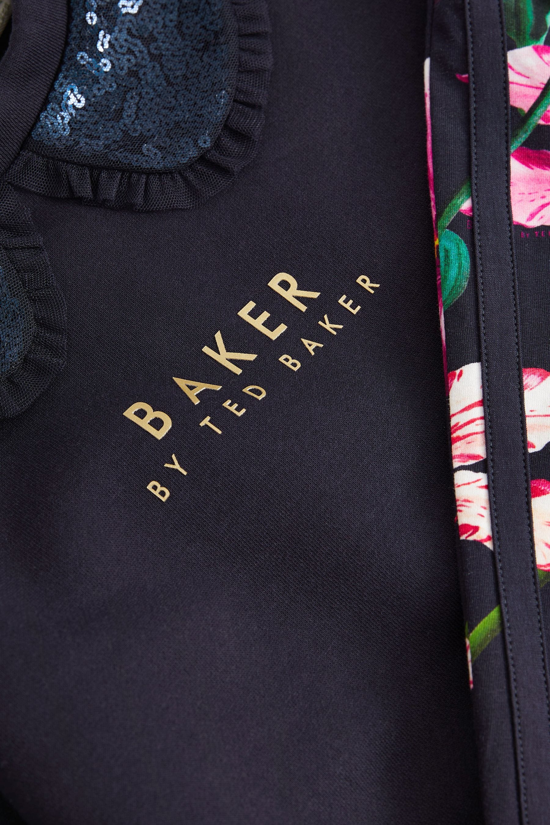 Baker by Ted Baker Navy Collar Sweater and Legging Set