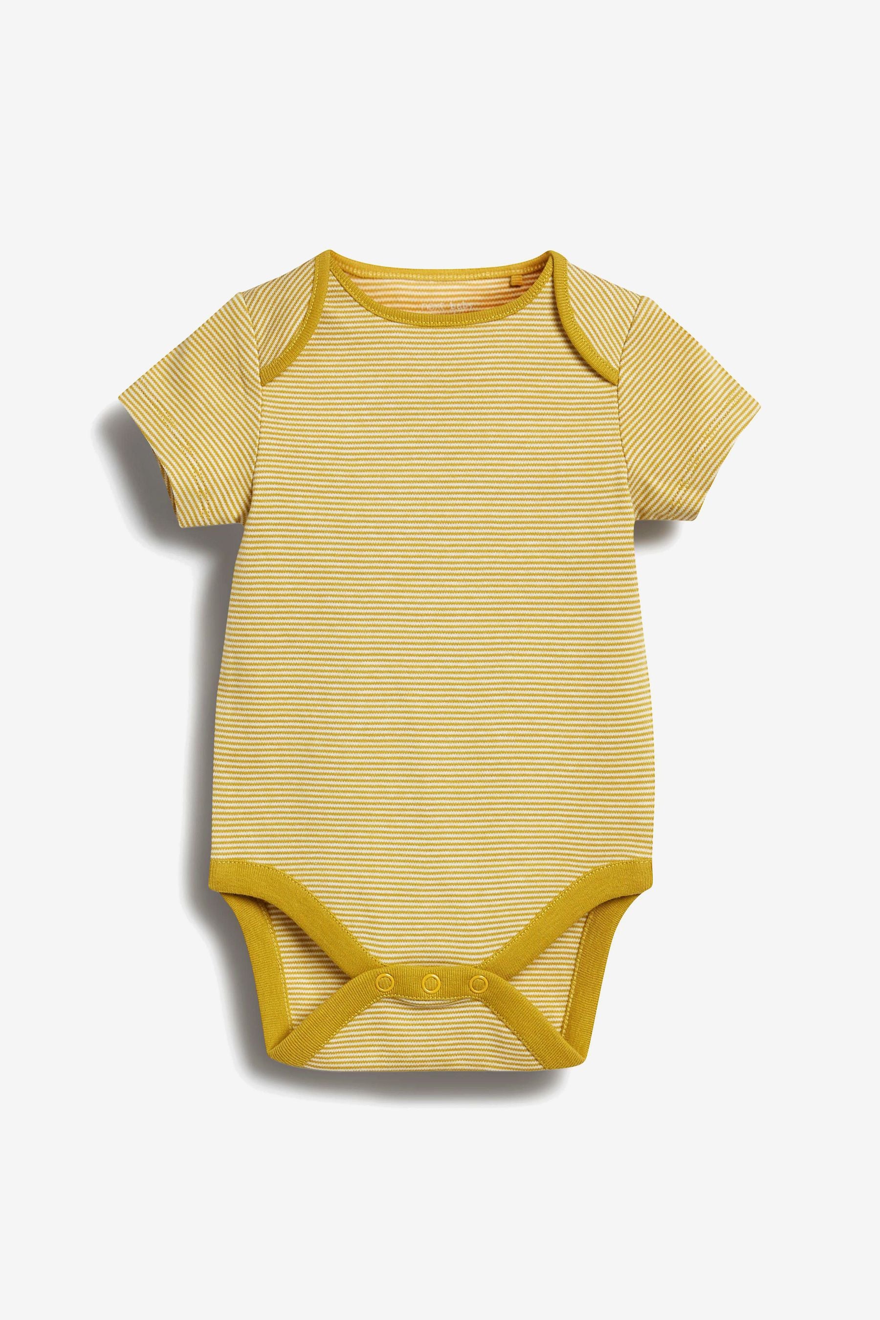 Muted Character Baby 7 Pack Short Sleeve Bodysuits (0mths-3yrs)