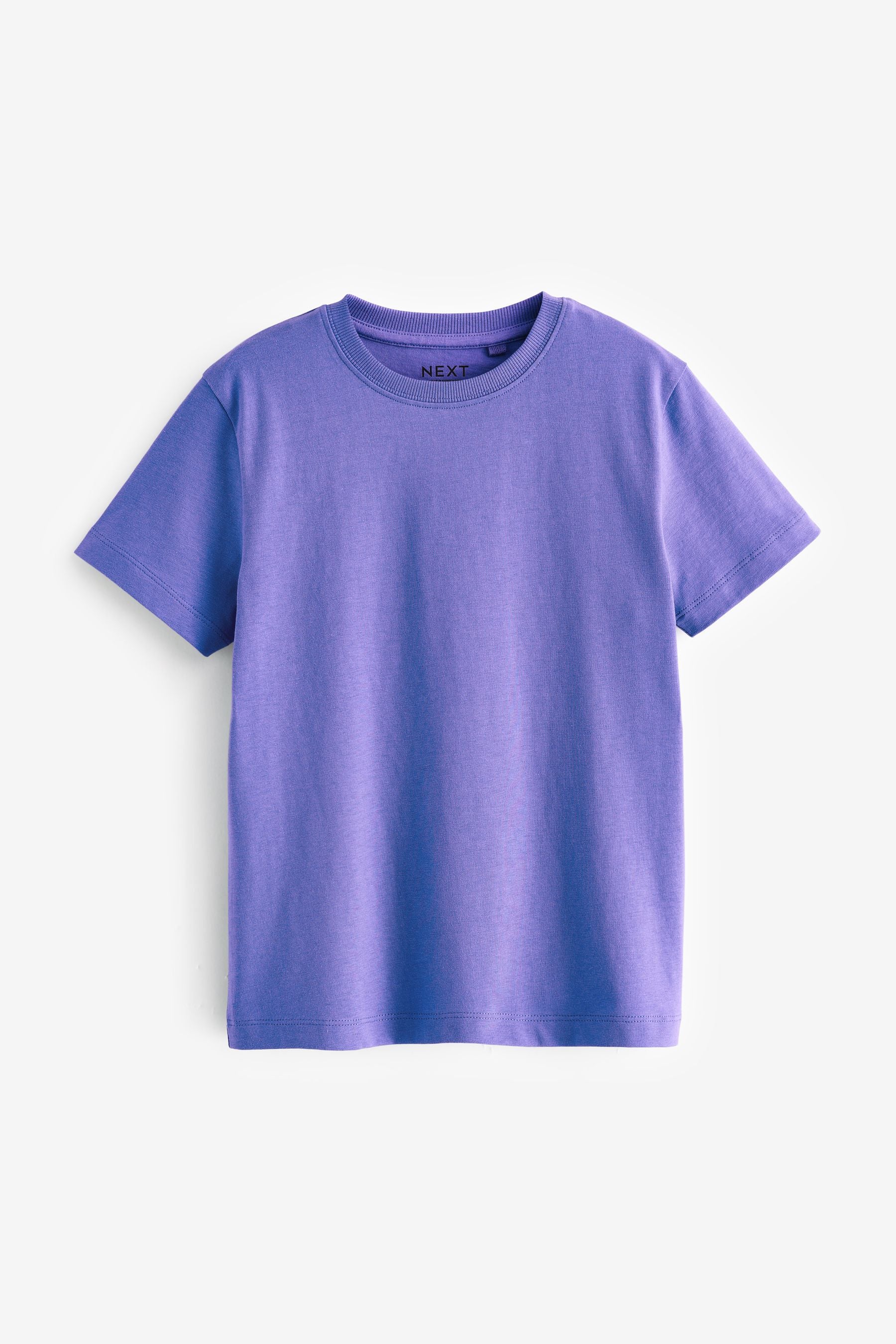 Purple Cotton Short Sleeve T-Shirt (3-16yrs)