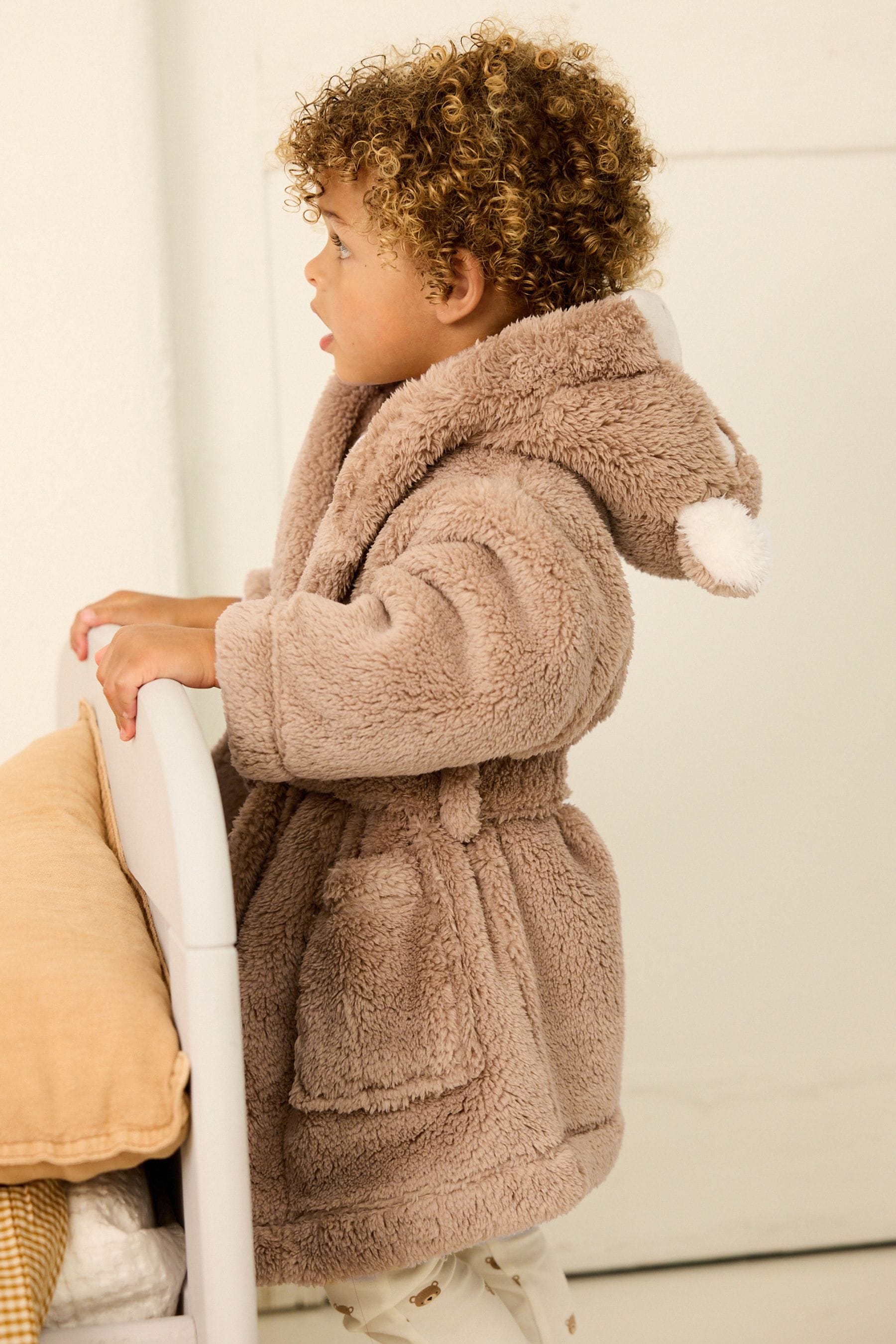 Brown Bear Fleece Dressing Gown (9mths-12yrs)