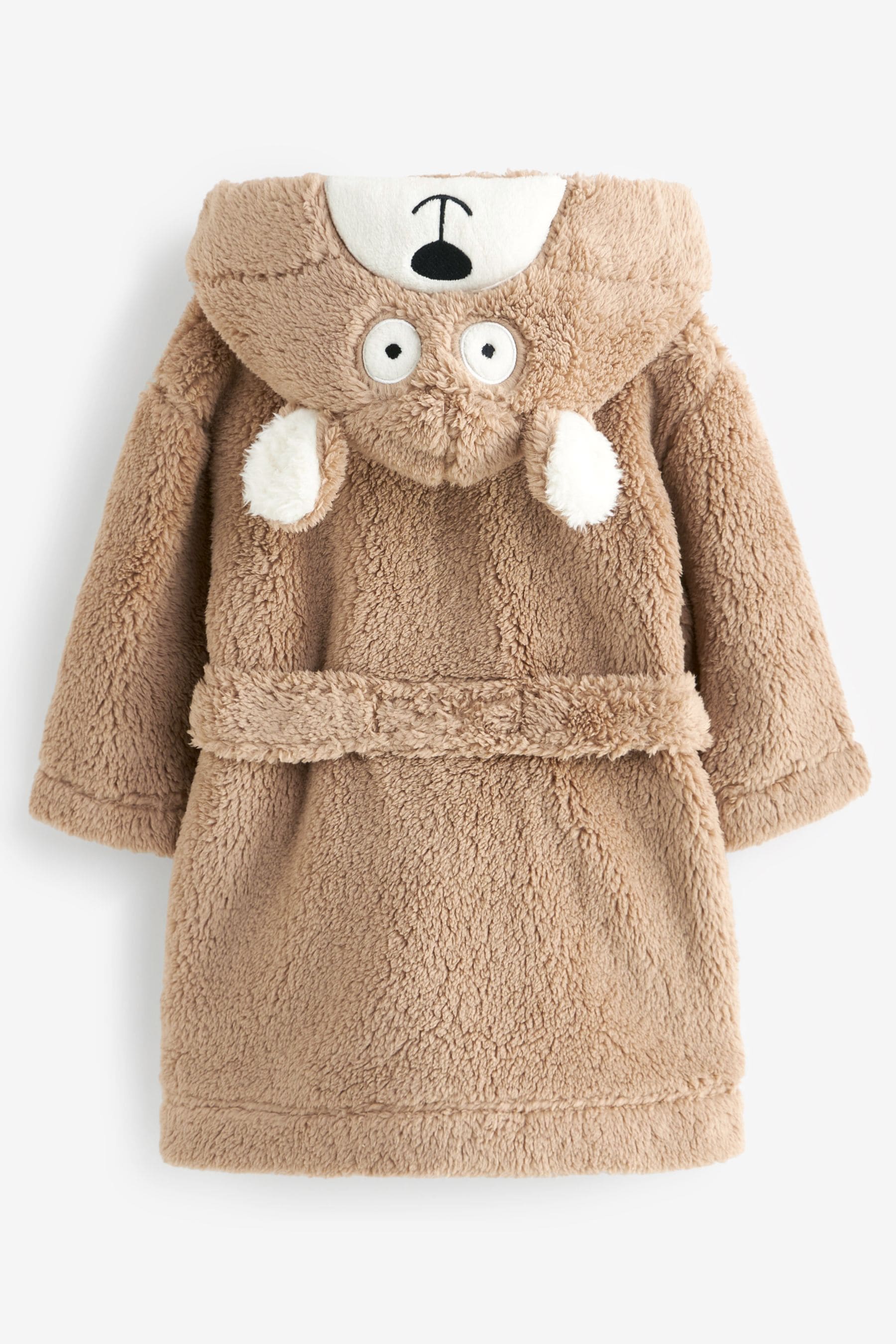 Brown Bear Fleece Dressing Gown (9mths-12yrs)