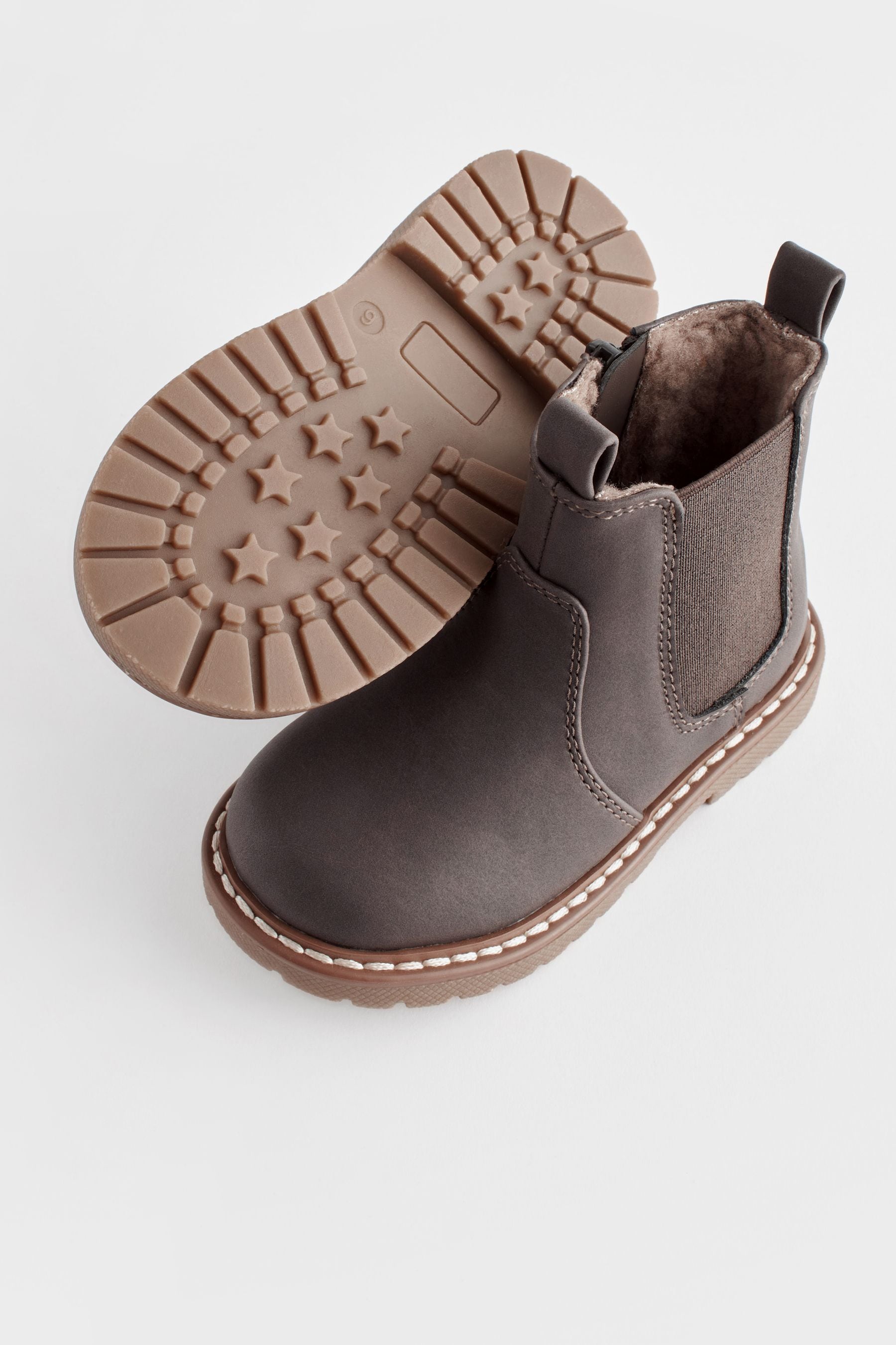 Chocolate Brown Chelsea Boots