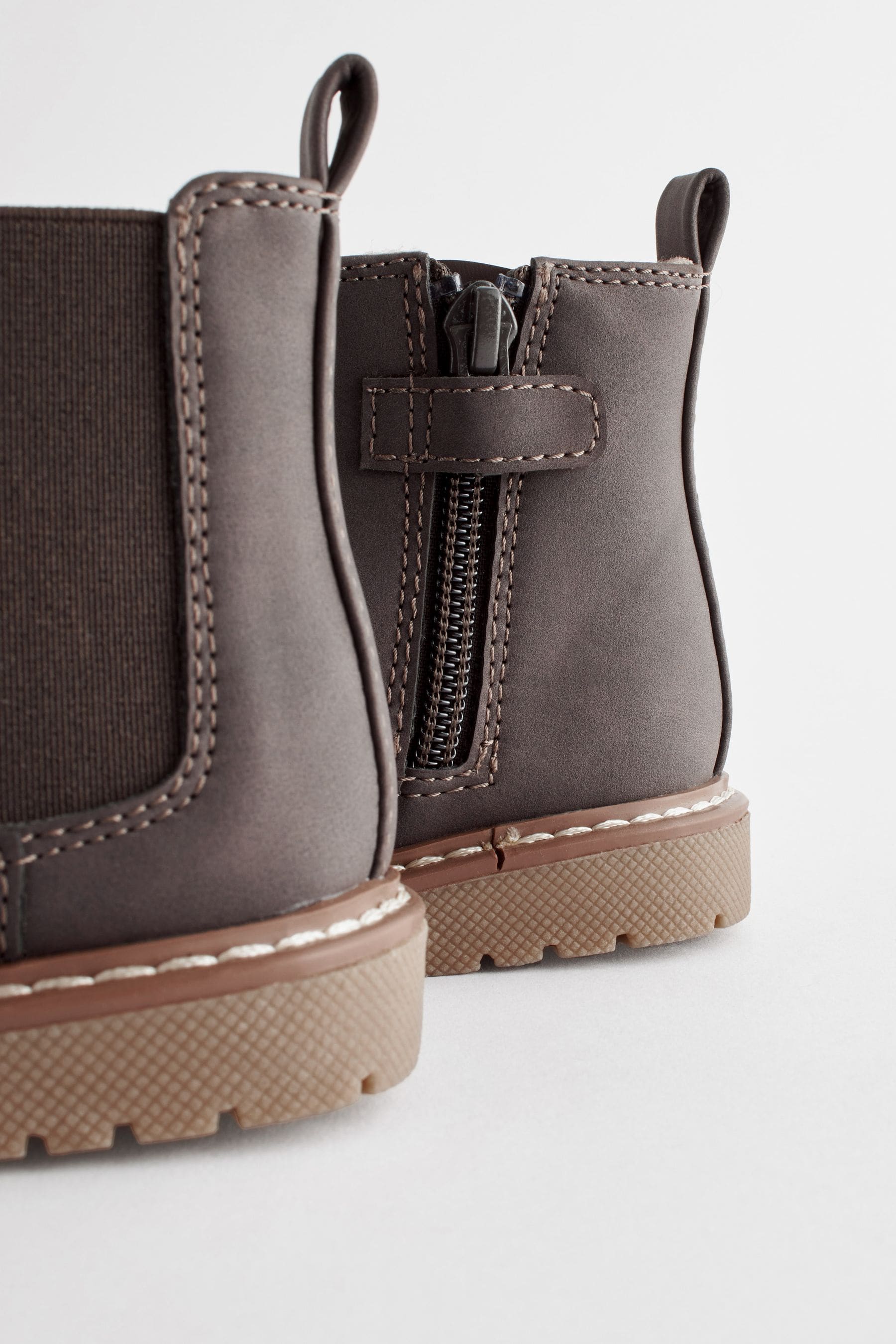 Chocolate Brown Chelsea Boots