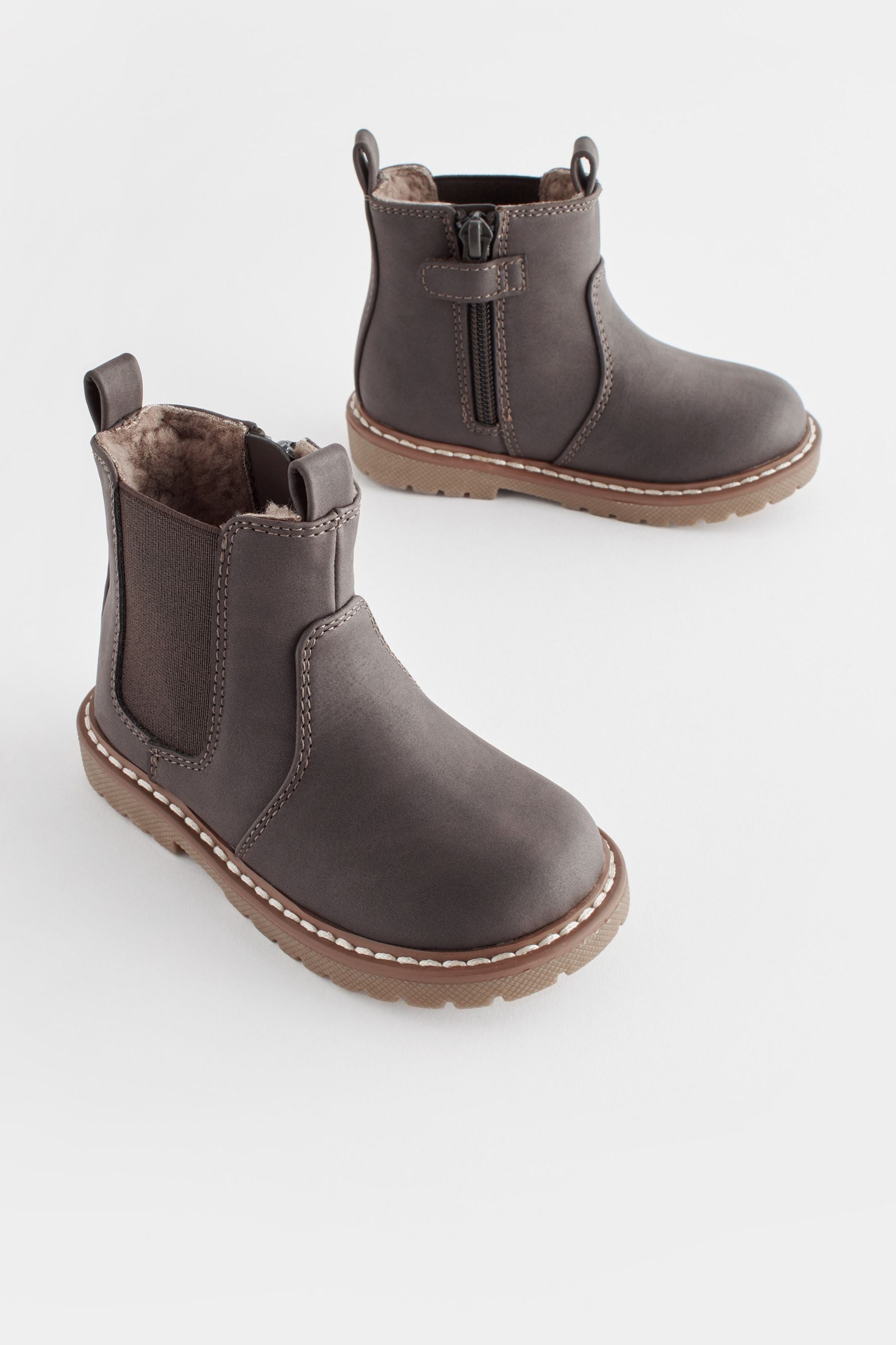 Chocolate Brown Chelsea Boots