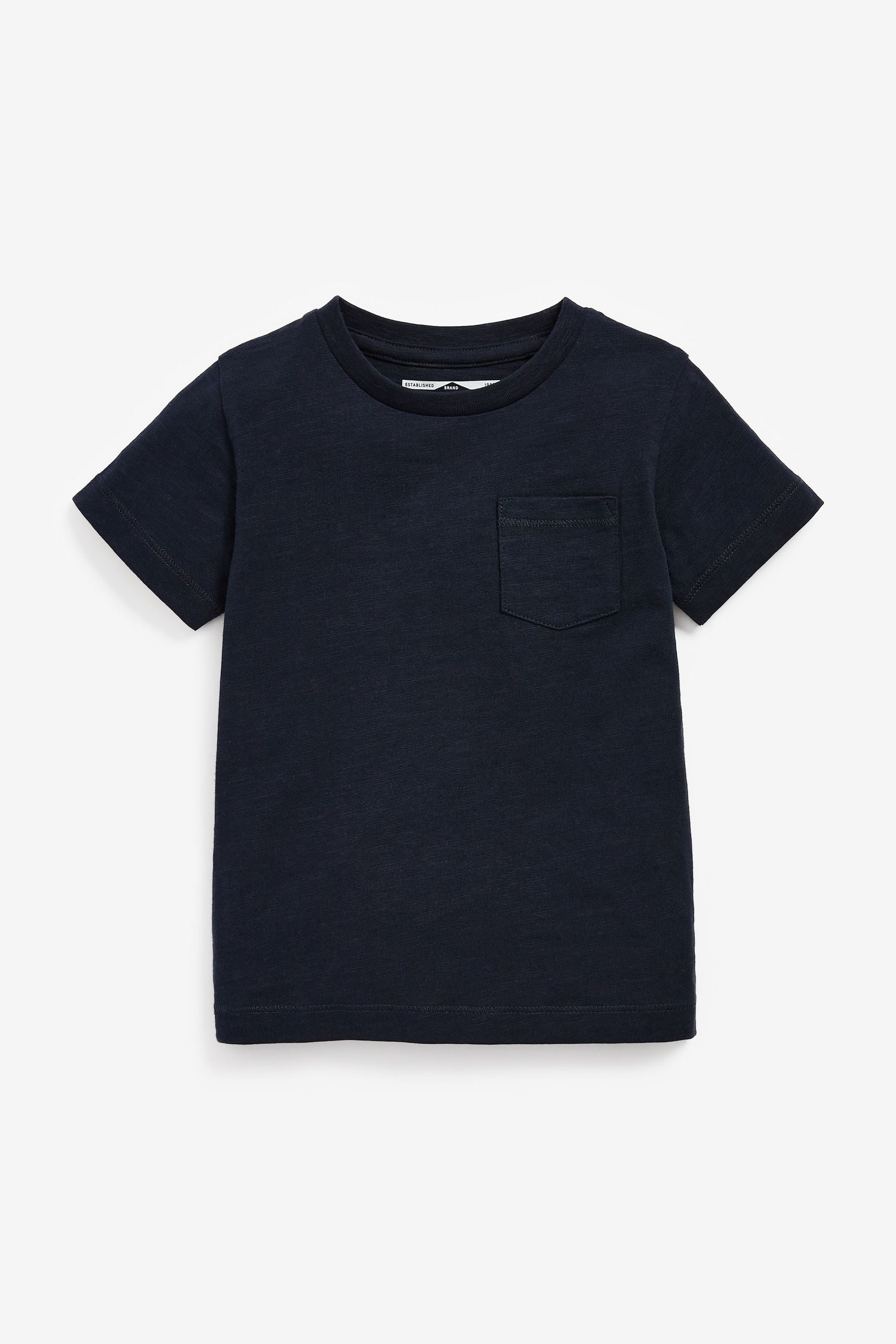 Yellow/Blue/Navy 3 Pack Plain T-Shirts (3mths-7yrs)