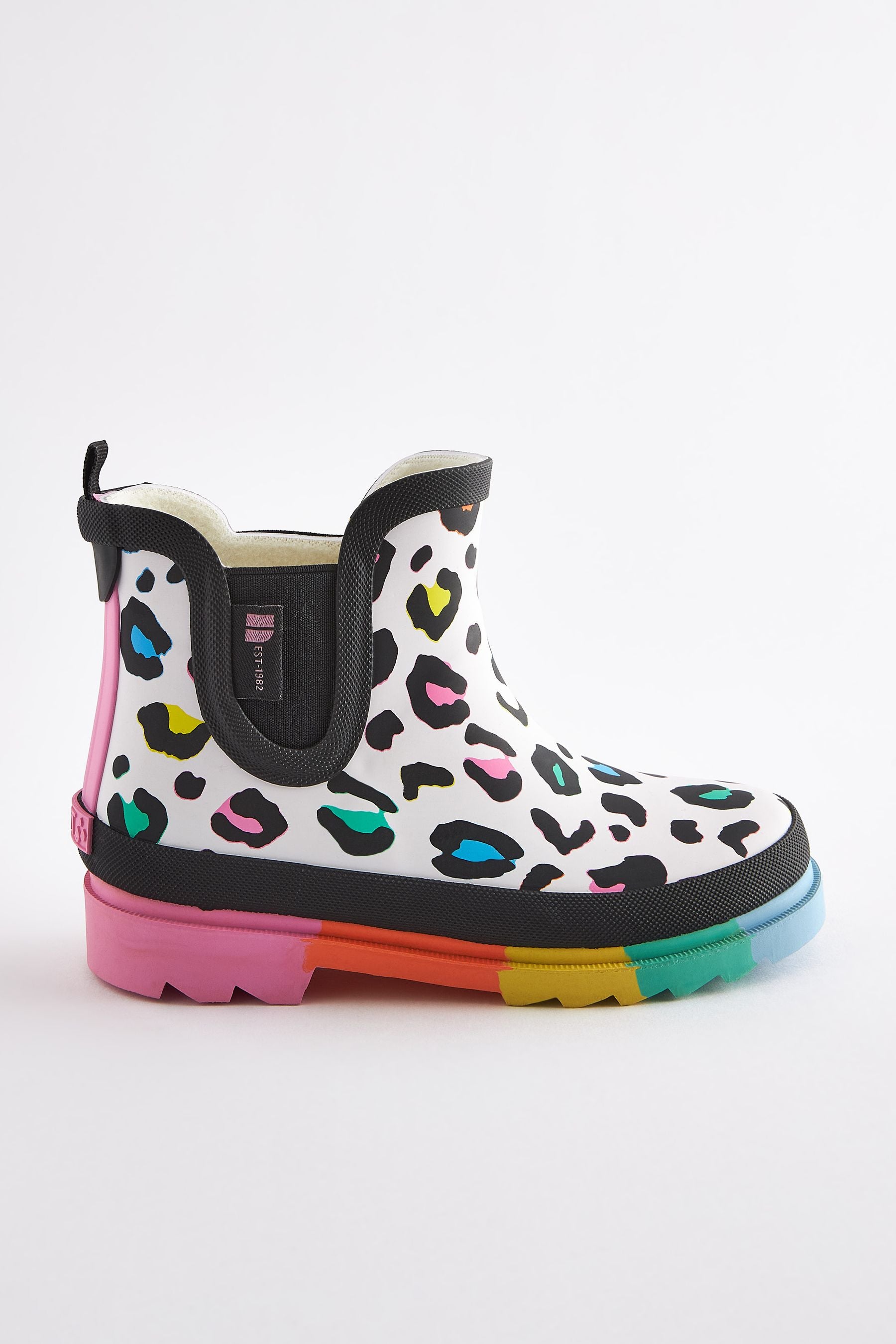 Multicolour Animal Print Chelsea Wellies