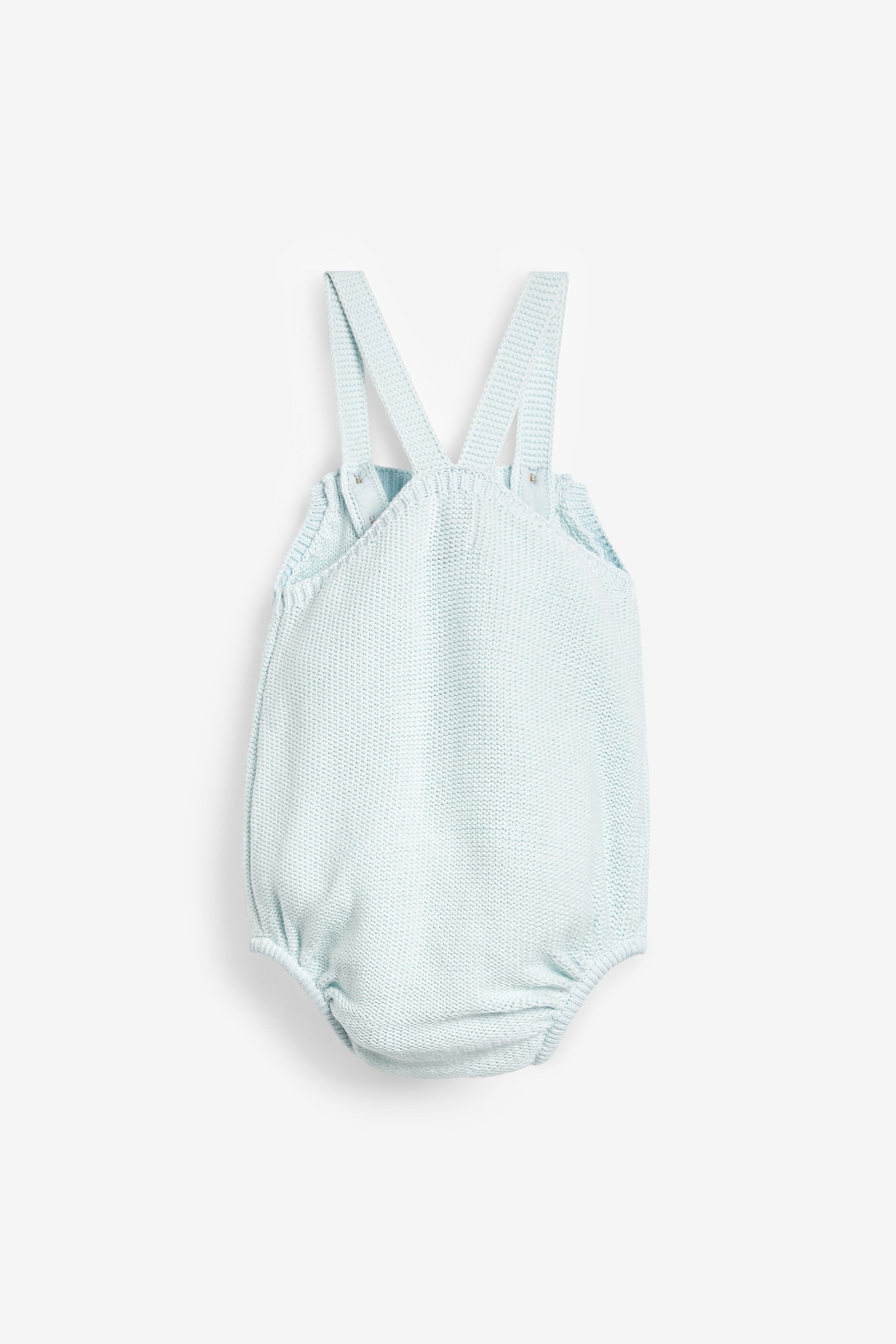 Light Blue The Little Tailor Stylish Baby Knitted Romper