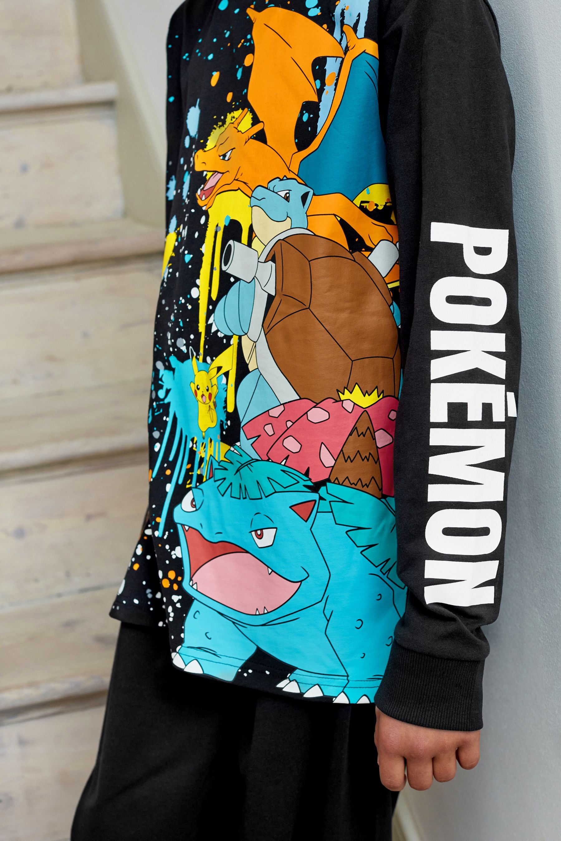 Pokémon Black License Pyjamas (4-14yrs)