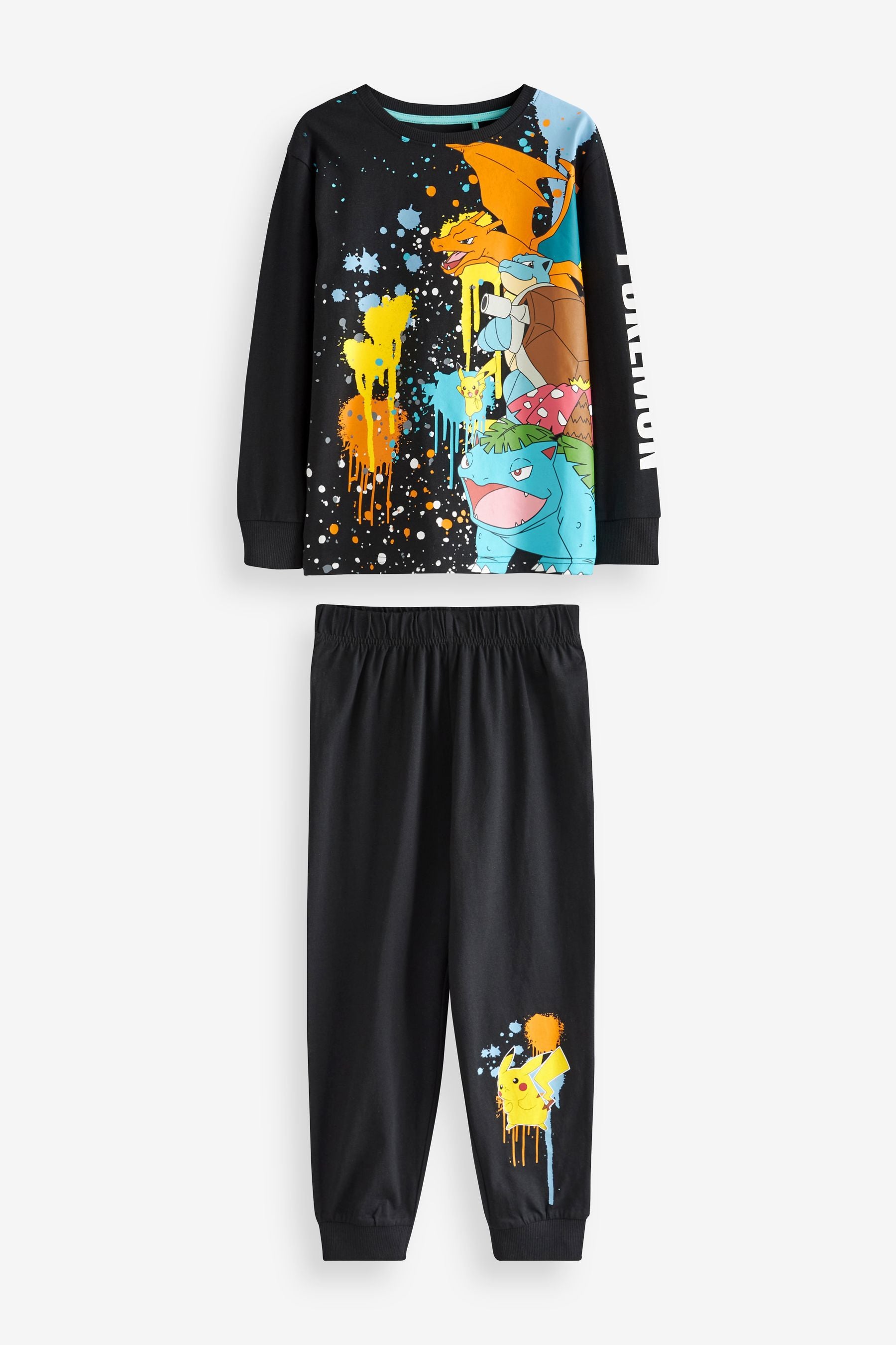 Pokémon Black License Pyjamas (4-14yrs)