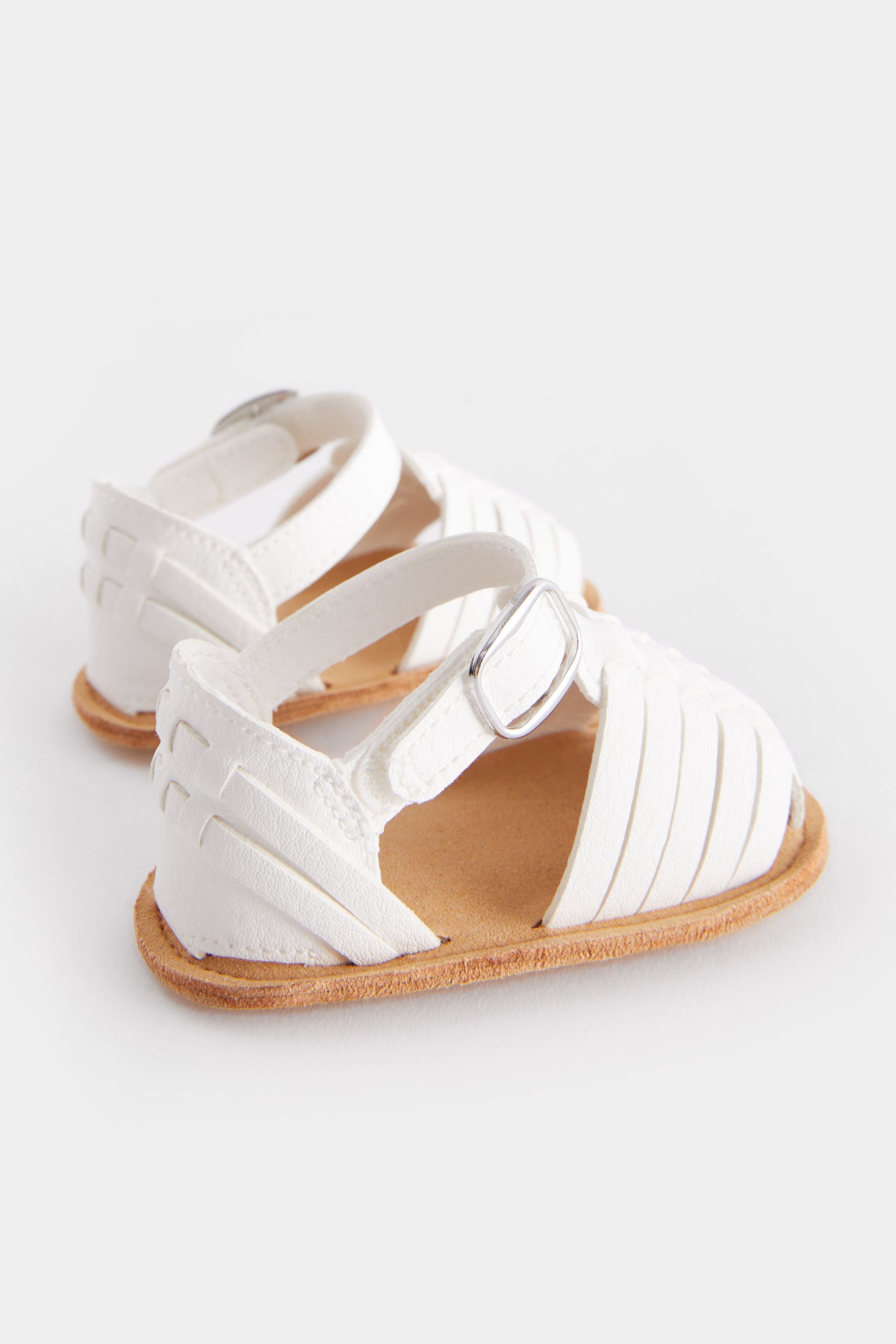 White Fisherman Baby Sandals (0-24mths)