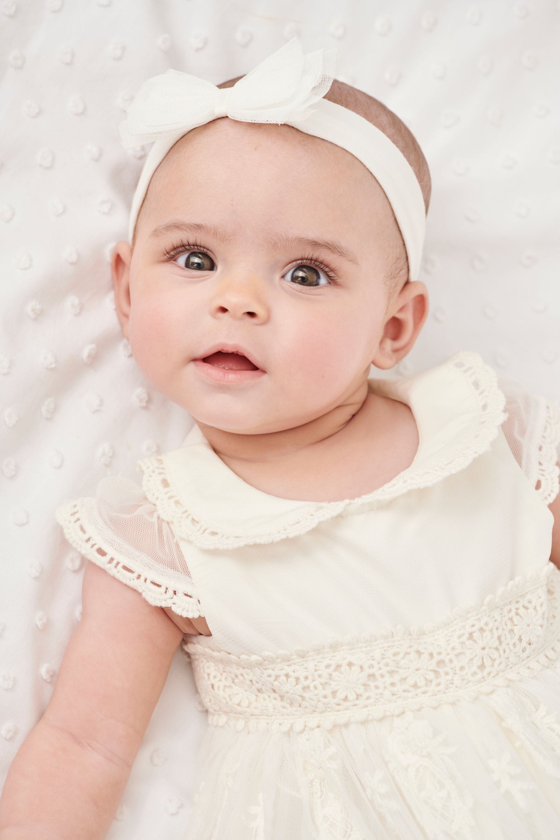 White Christening Baby Dress (0mths-2yrs)