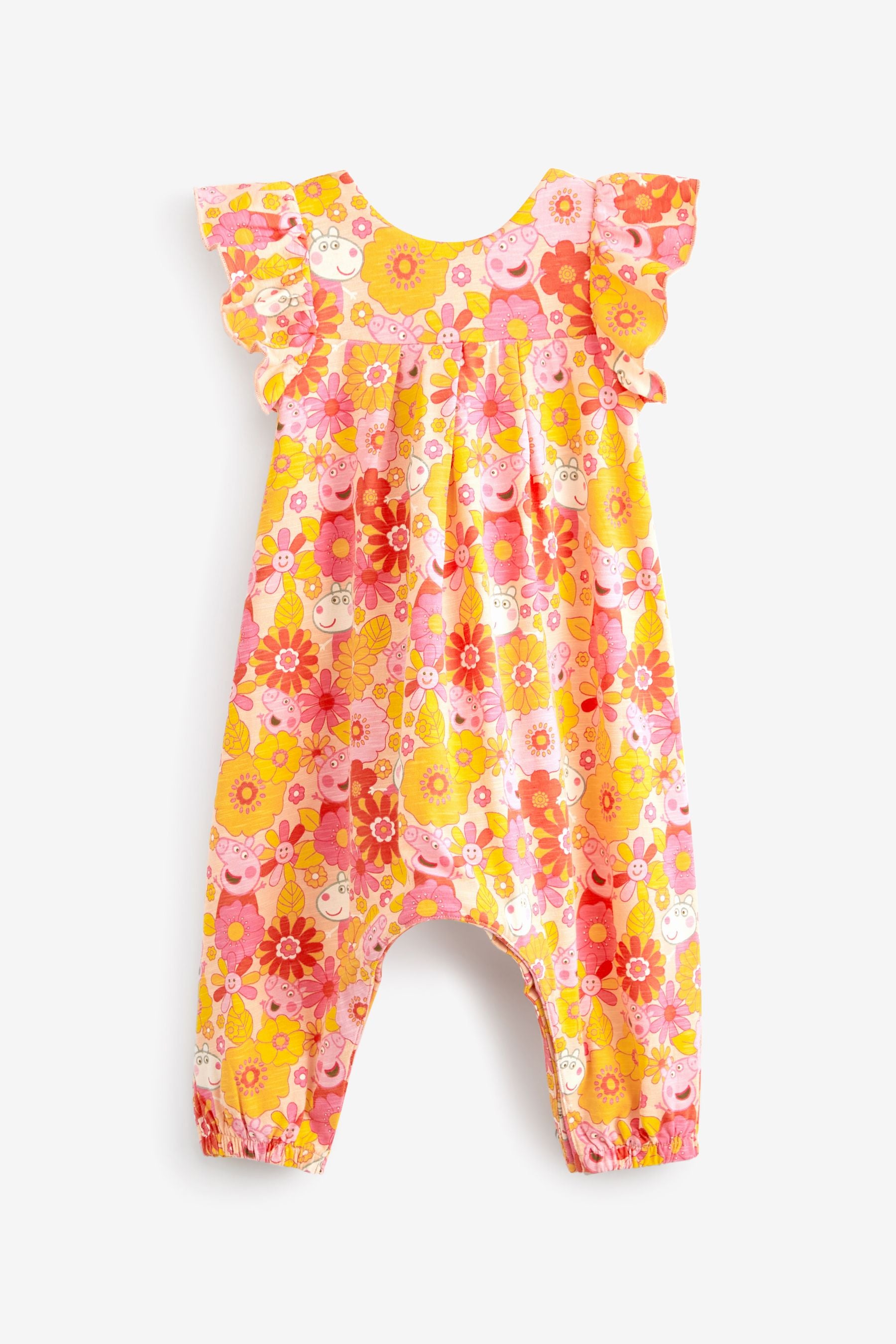 Peppa Pig Retro Floral Jumpsuit (3mths-7yrs)