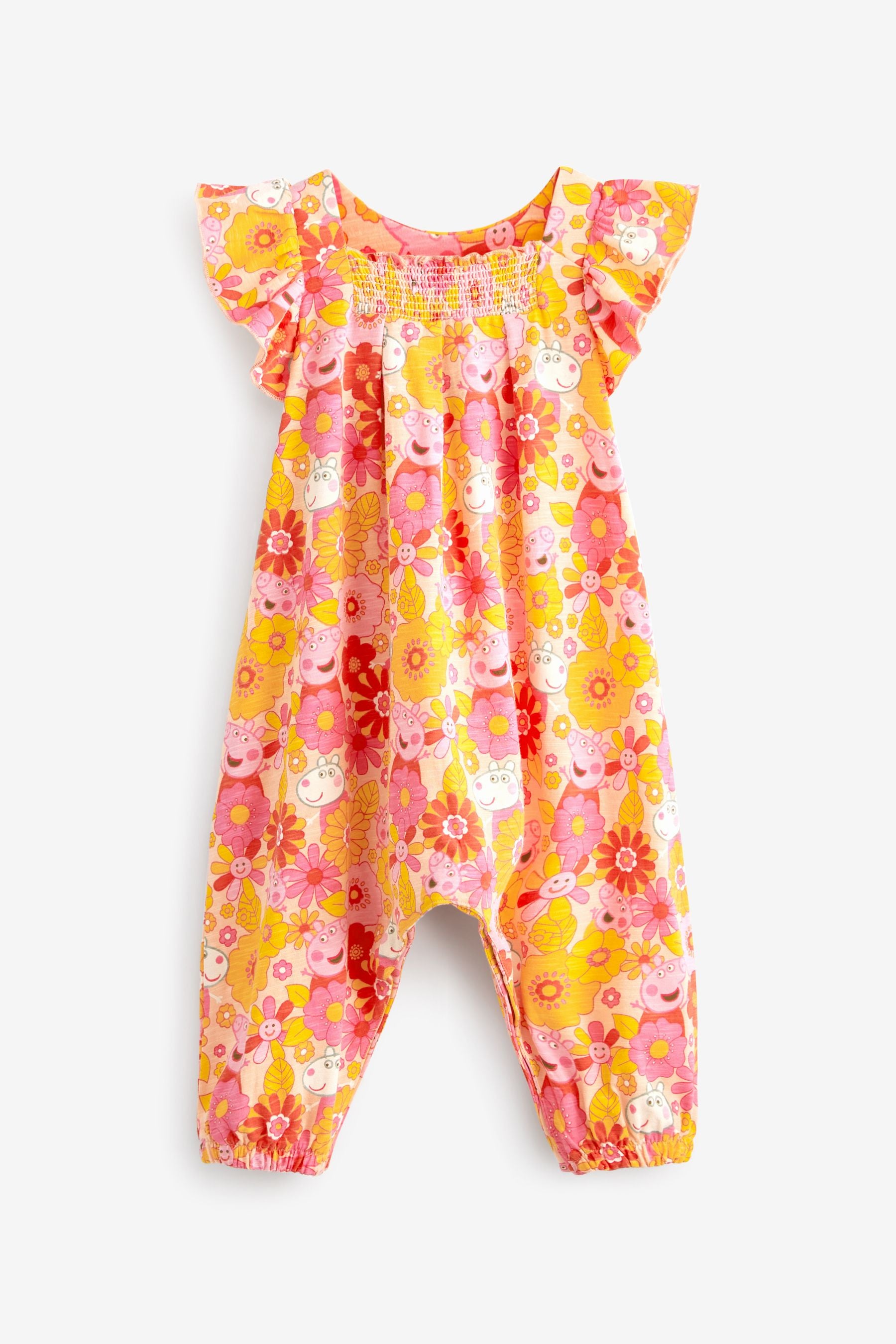 Peppa Pig Retro Floral Jumpsuit (3mths-7yrs)