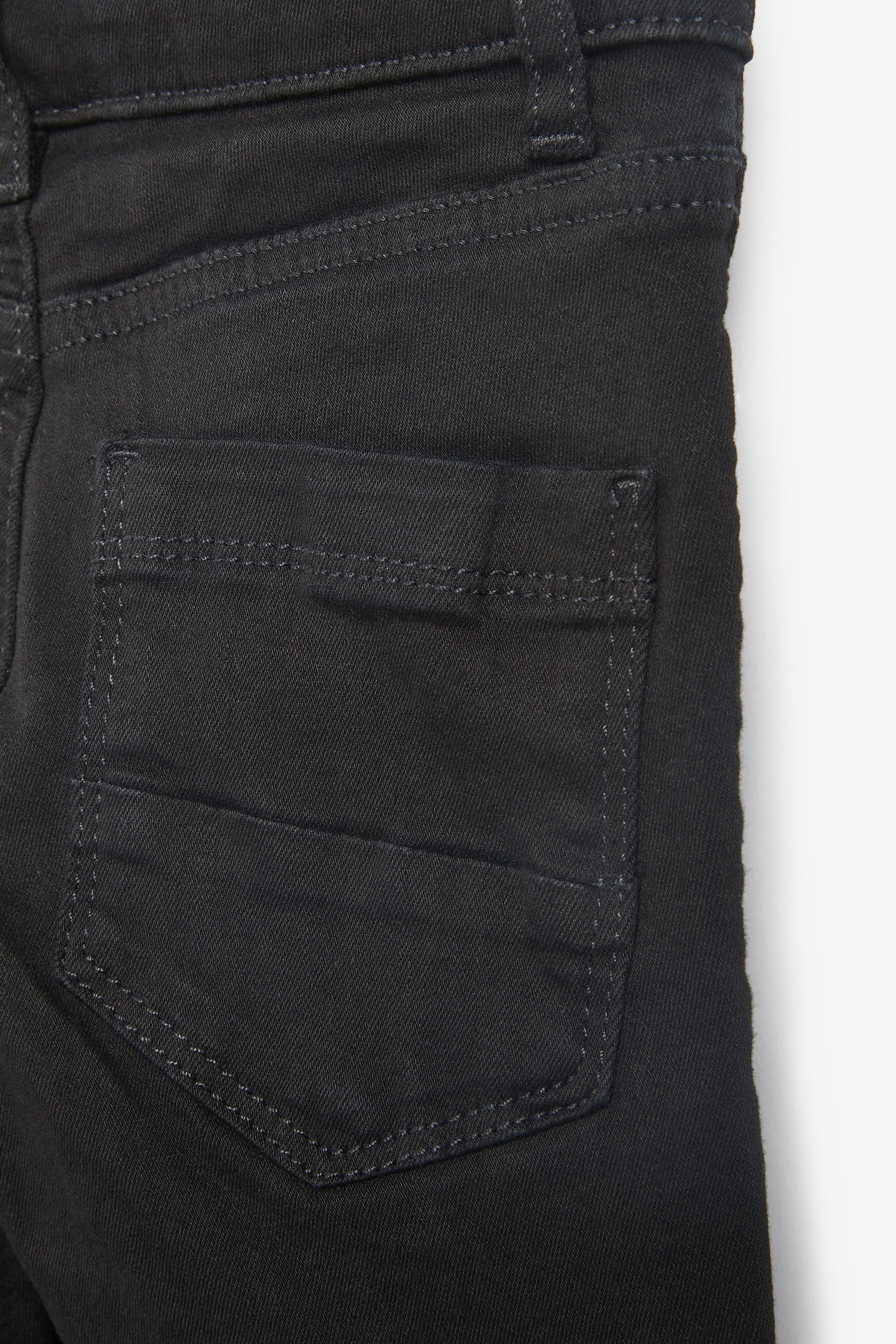 Black Denim Mega Stretch Jeans (3-16yrs)