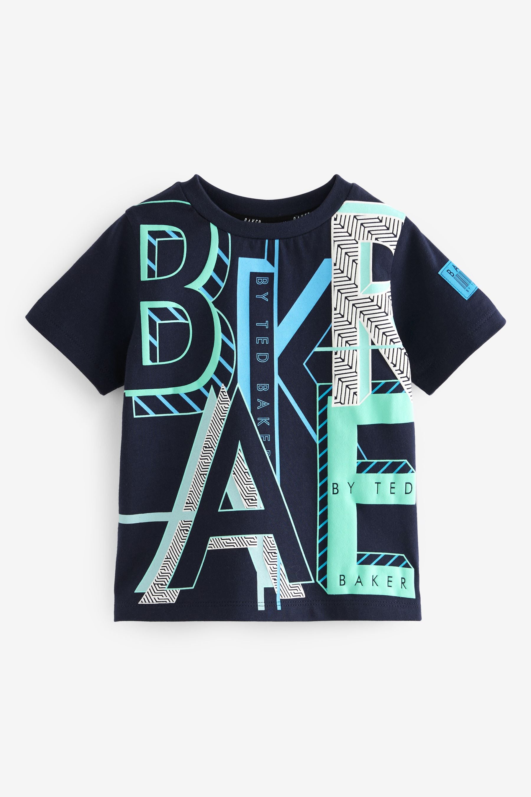 Navy Baker by Ted Baker Navy Letter T-Shirt