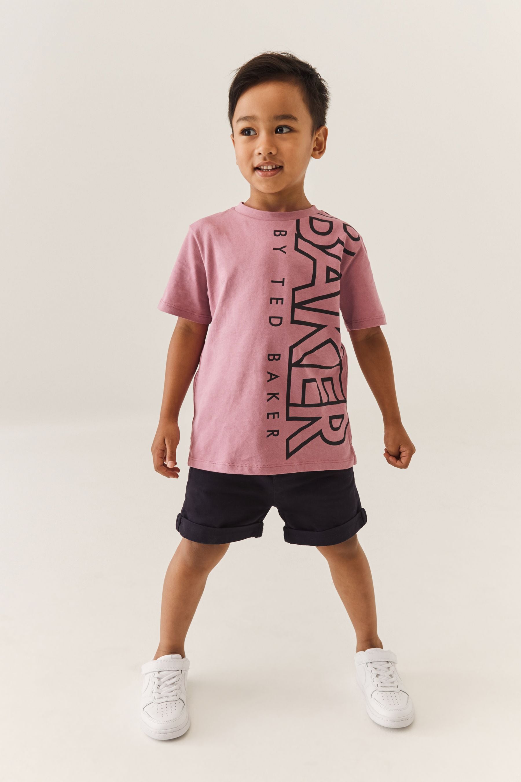 Pink Baker by Ted Baker Letter T-Shirt