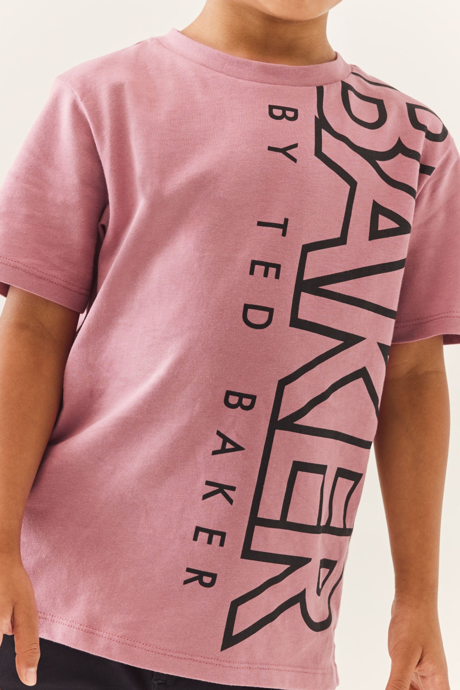 Pink Baker by Ted Baker Letter T-Shirt