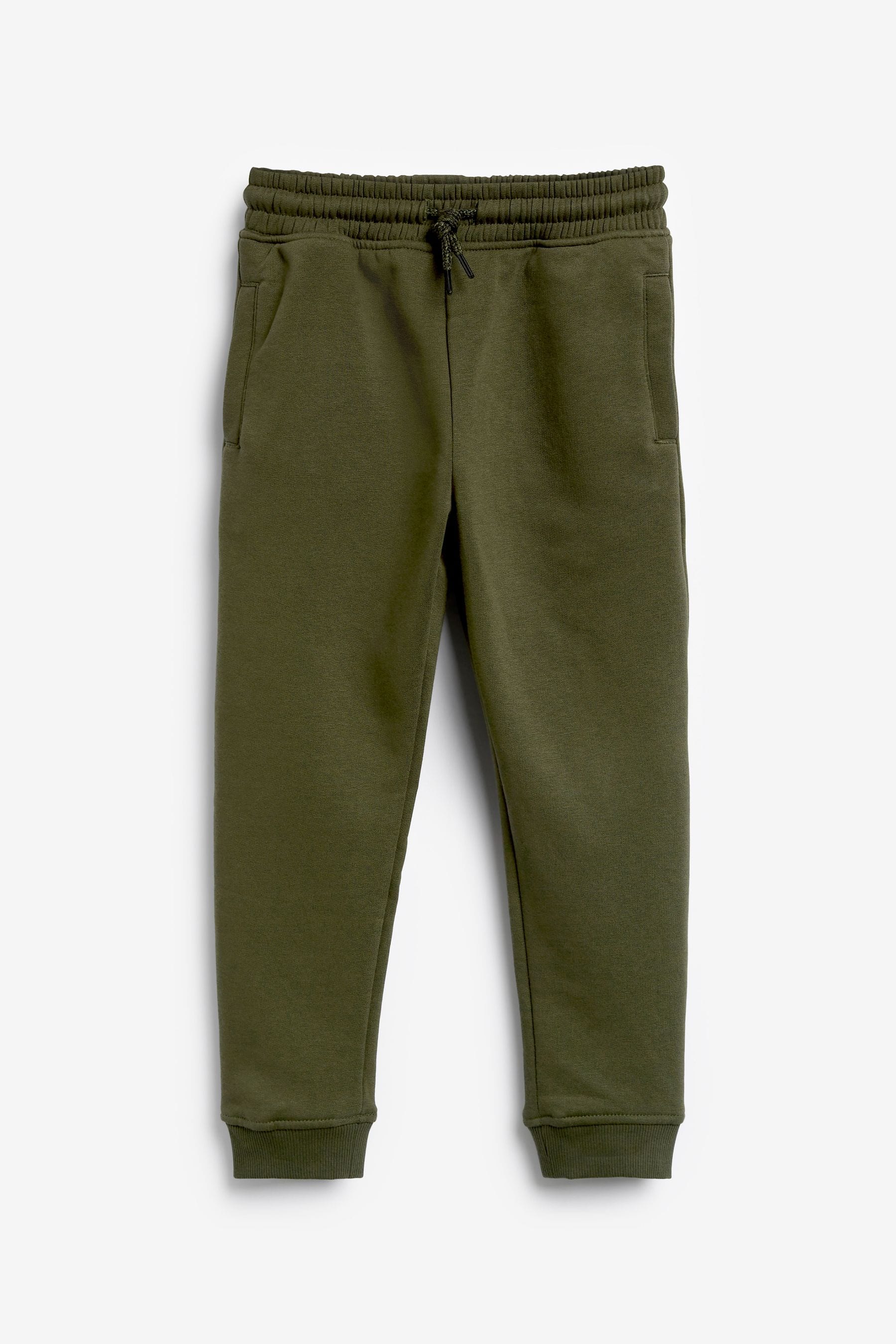 Khaki/Blue/Grey Joggers 3 Pack (3-16yrs)