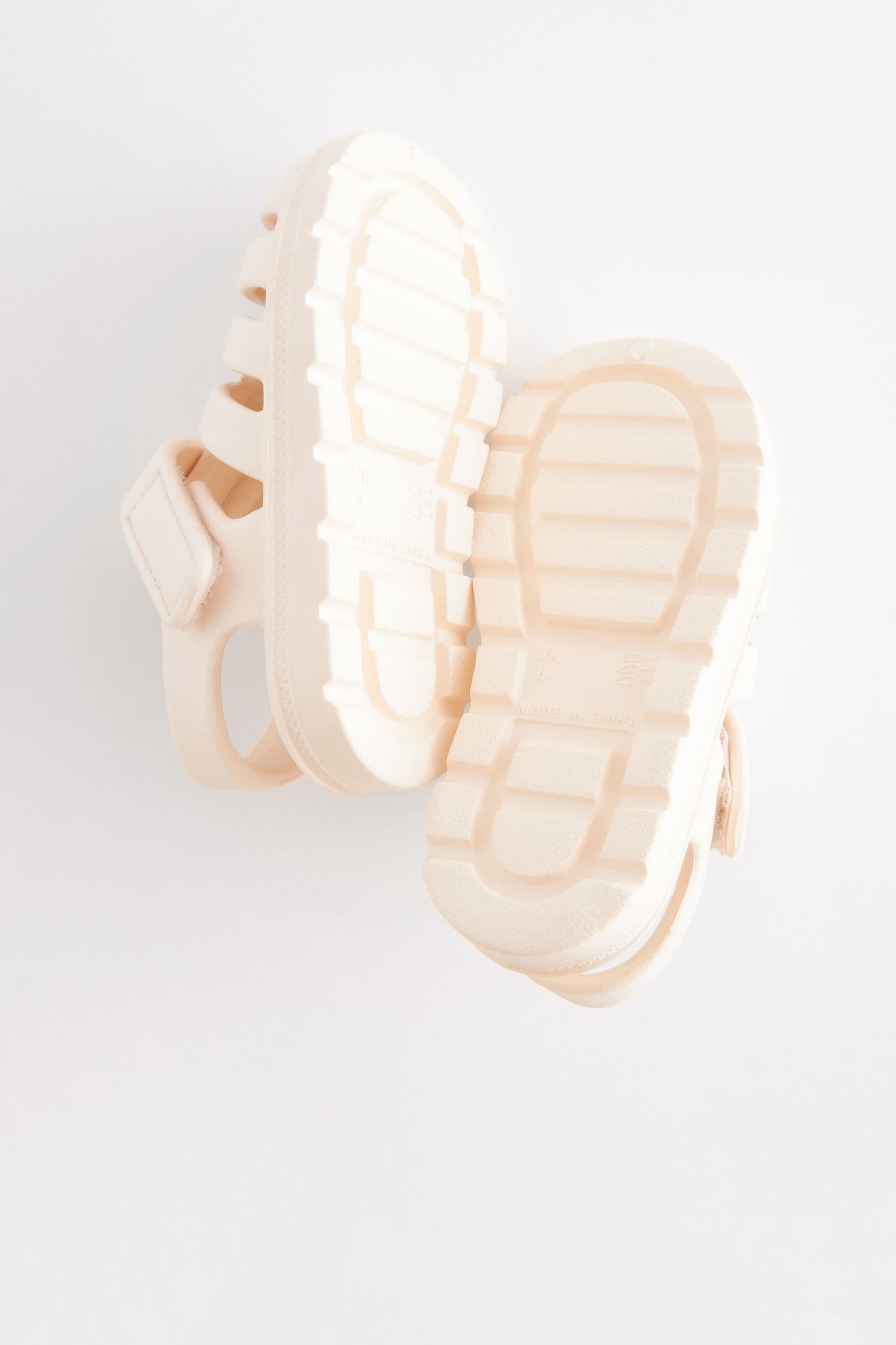 Bone White Fisherman Sandals