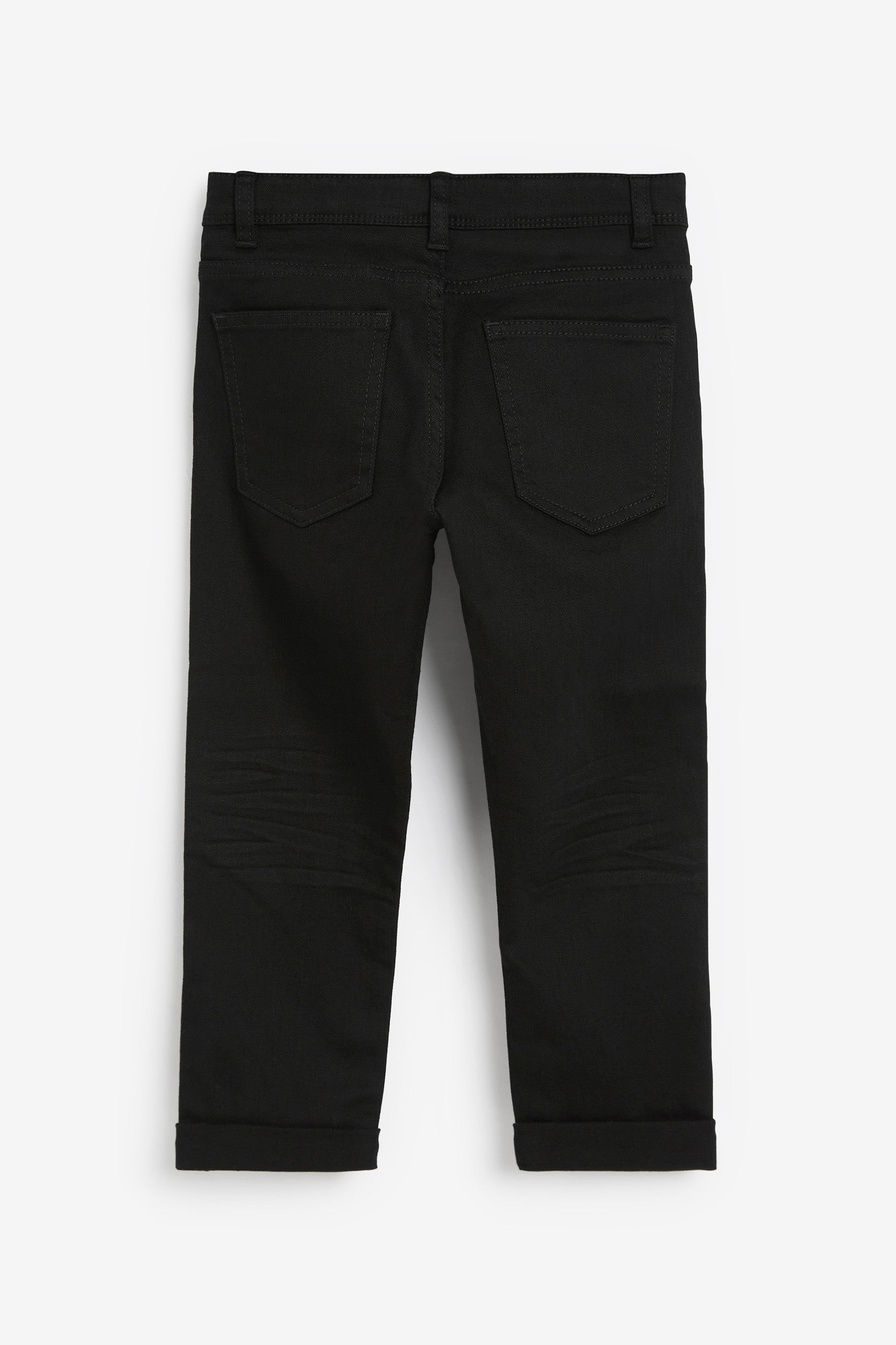 Black Cotton Rich Stretch Jeans (3-17yrs)