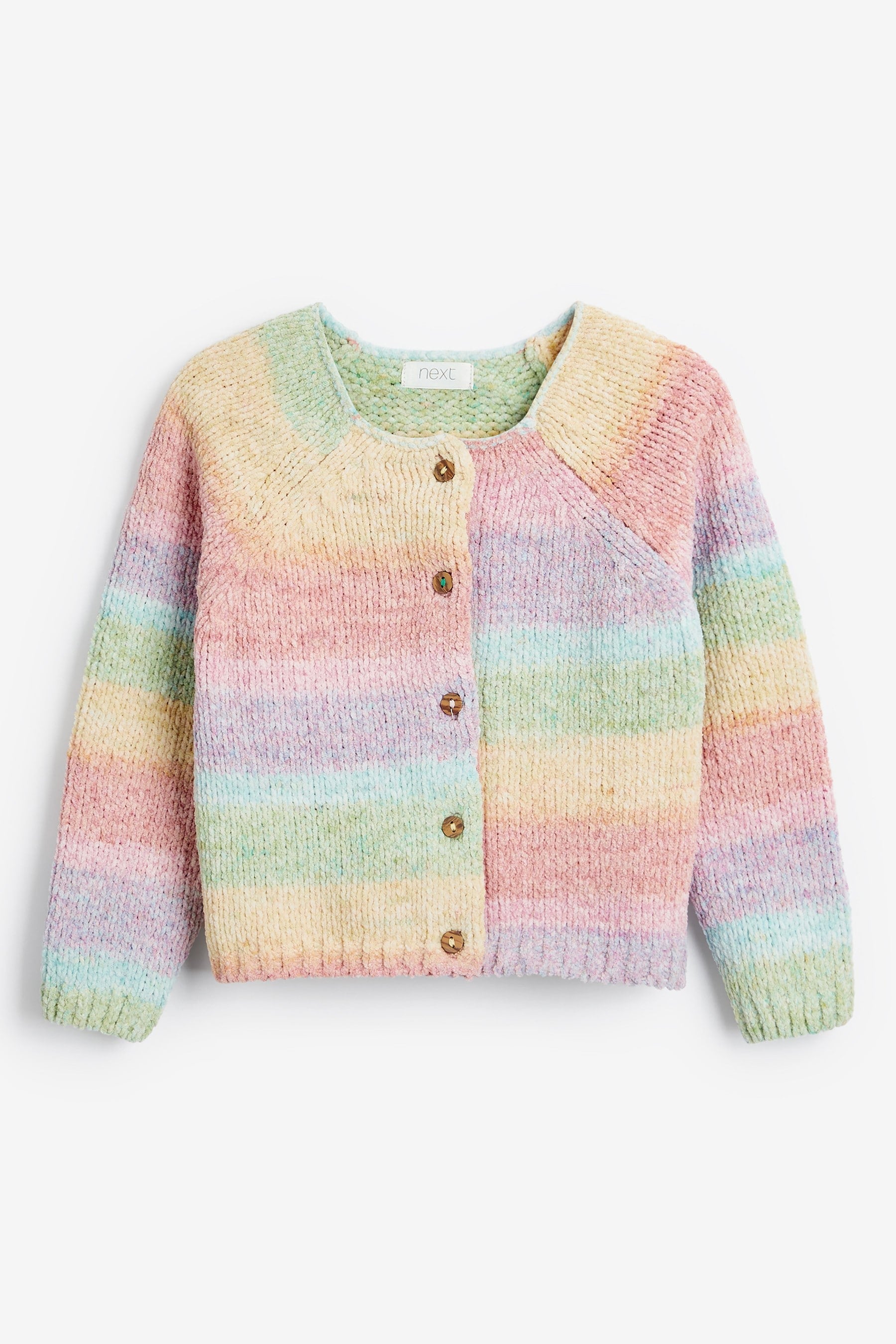 Rainbow Super Soft Chenille Cardigan (3mths-7yrs)