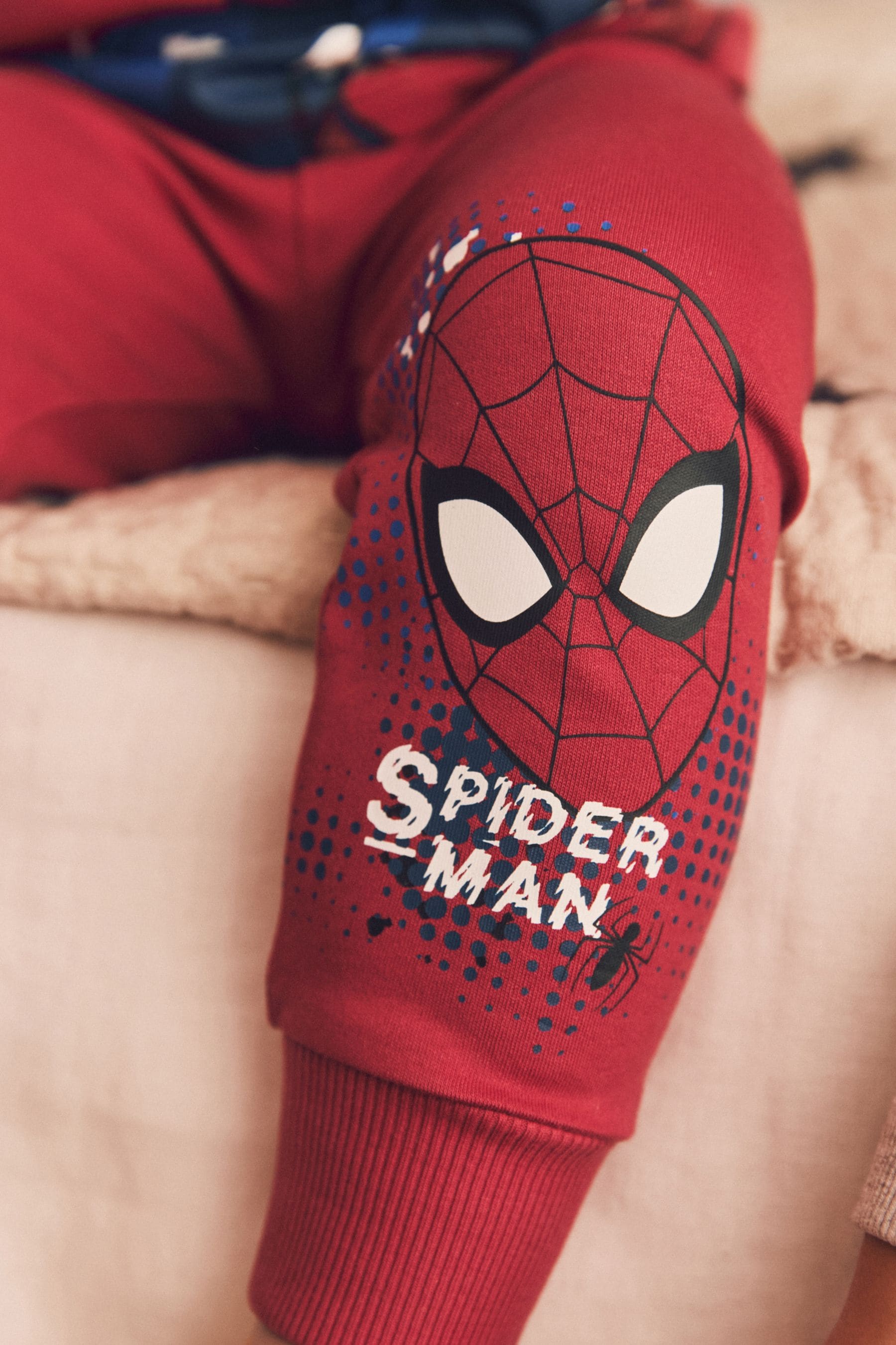 Red/Navy Spiderman 2 Pack Snuggle Pyjamas (12mths-10yrs)