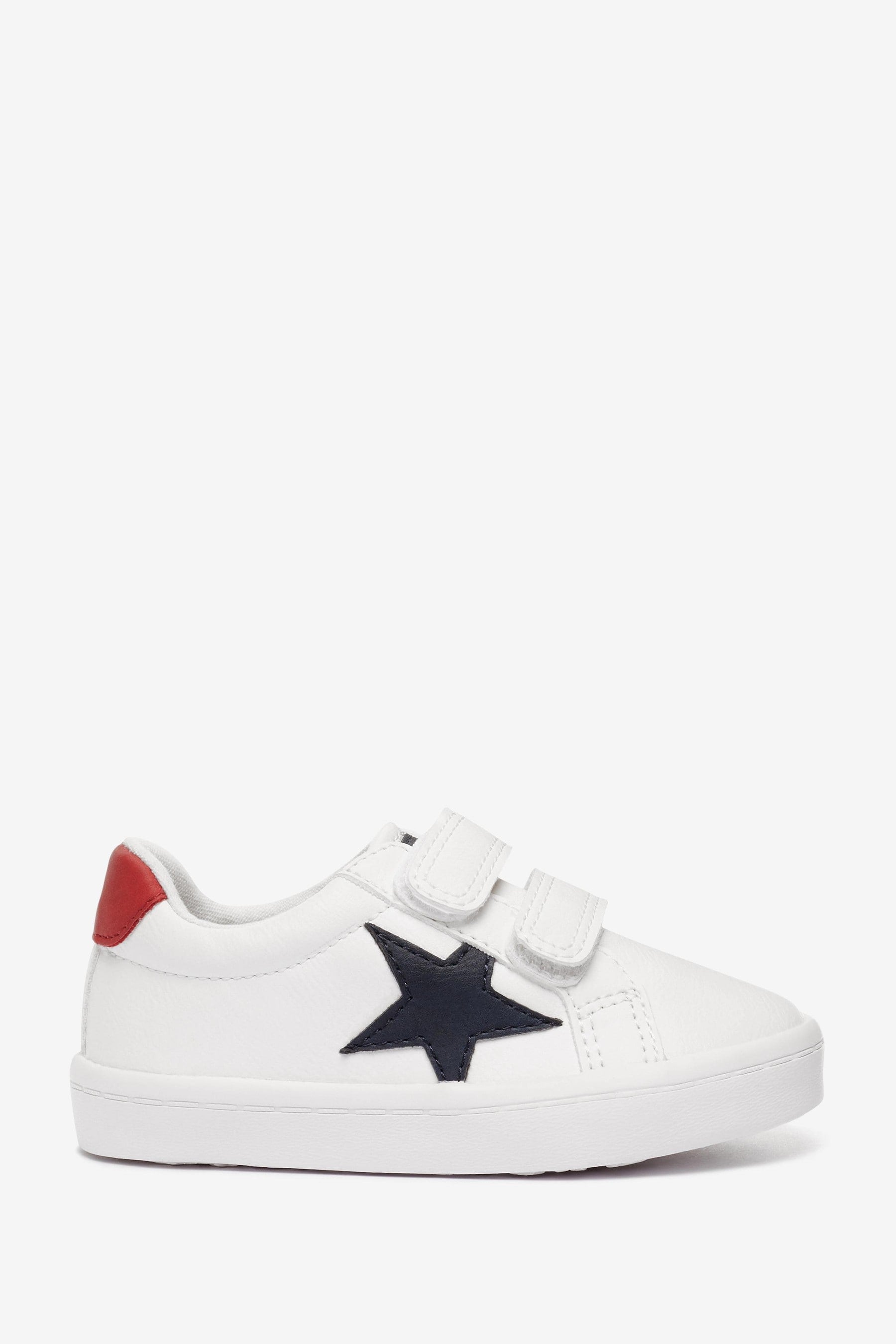 White Star Touch Fastening Trainers