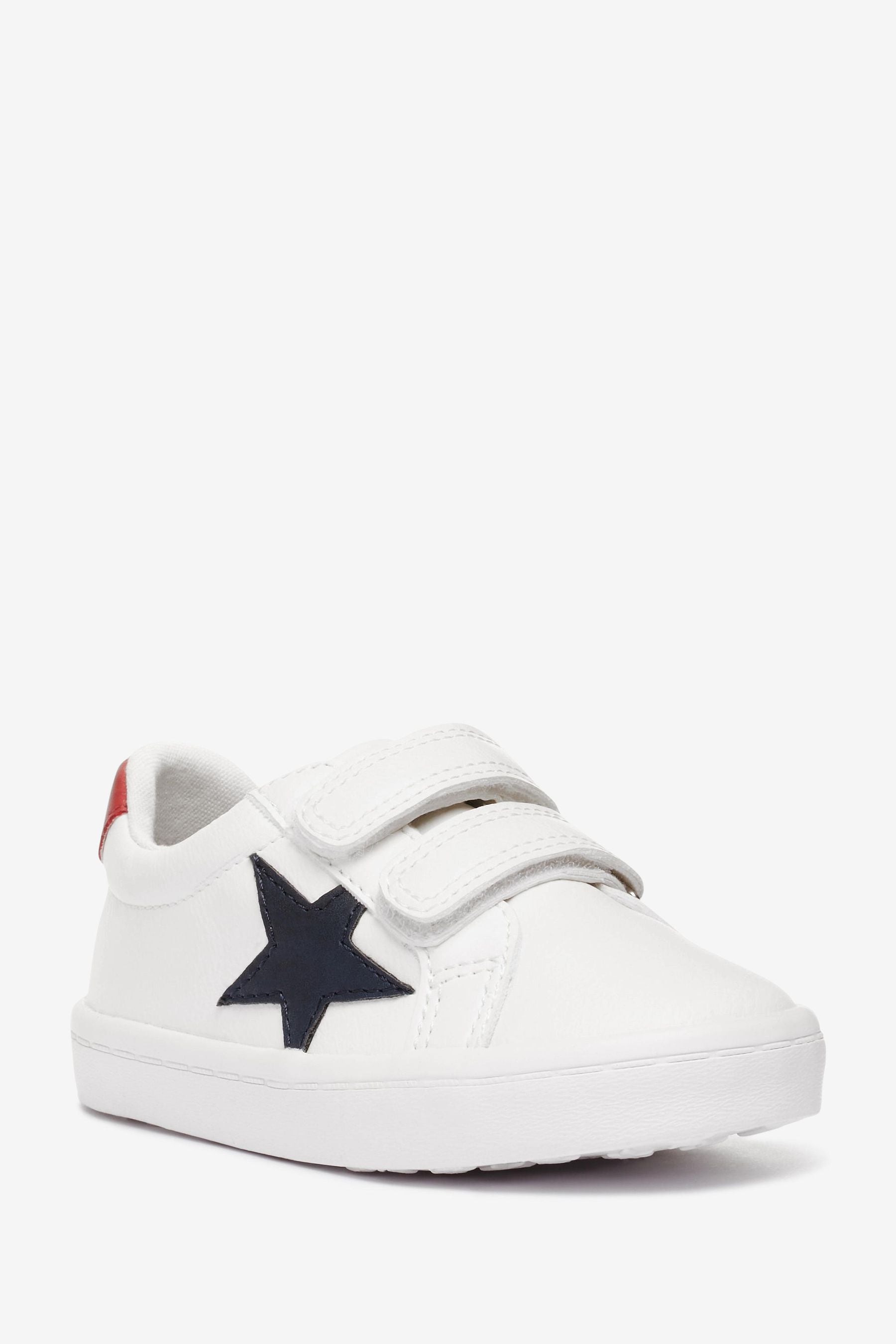 White Star Touch Fastening Trainers