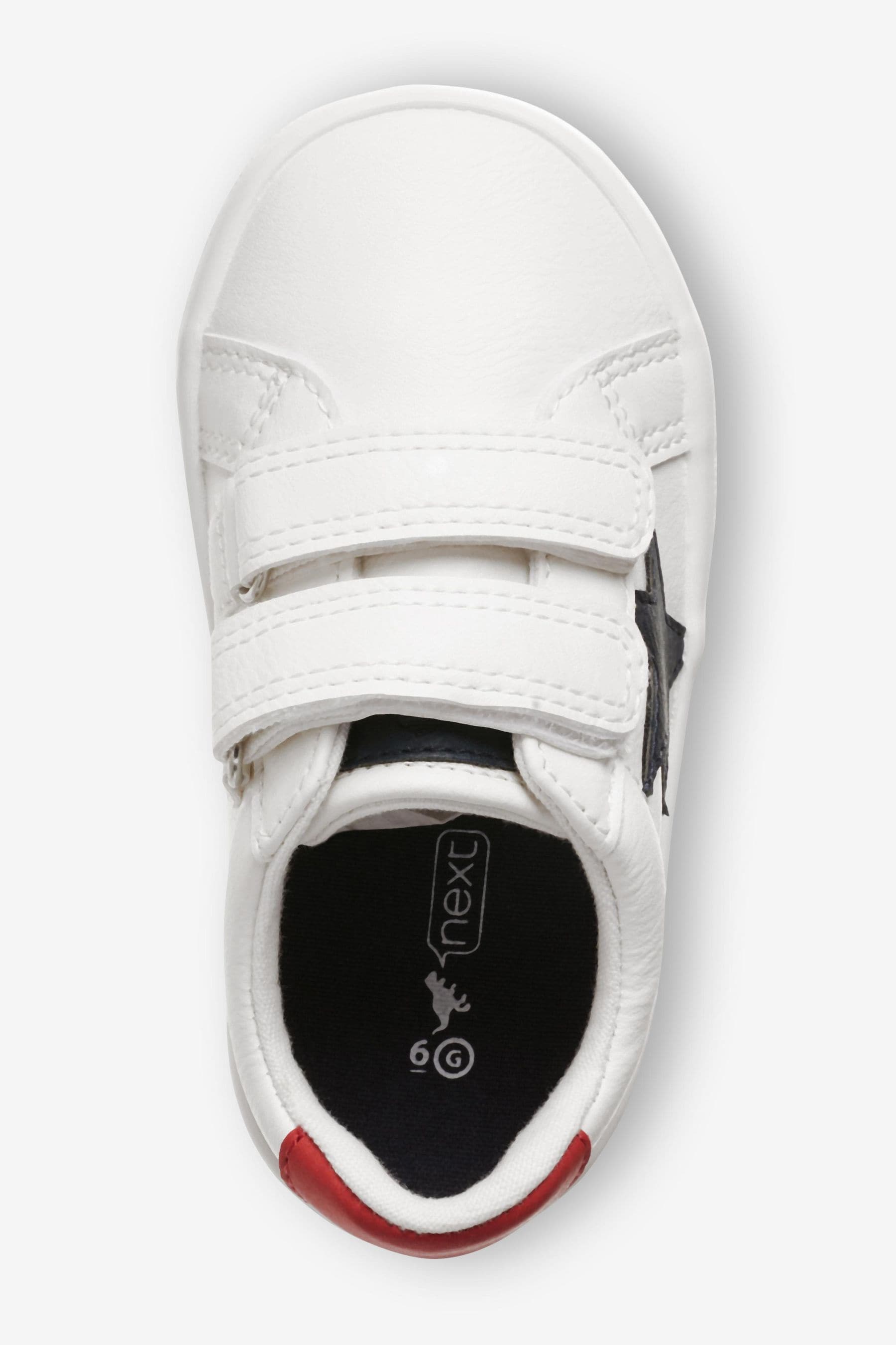 White Star Touch Fastening Trainers