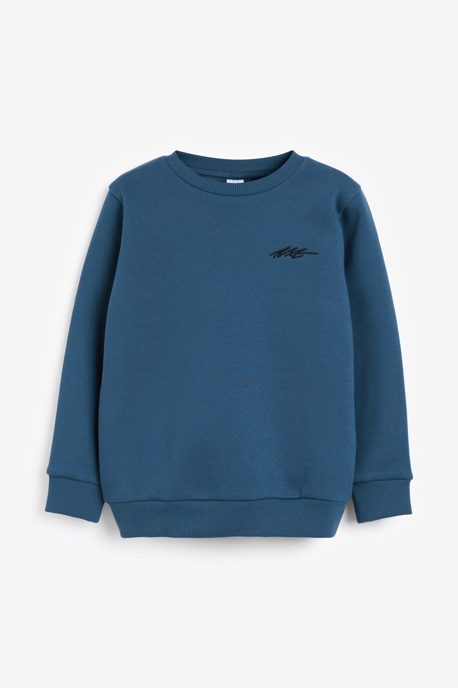 Blue Sweatshirt Set Heavyweight Plain (3-16yrs)