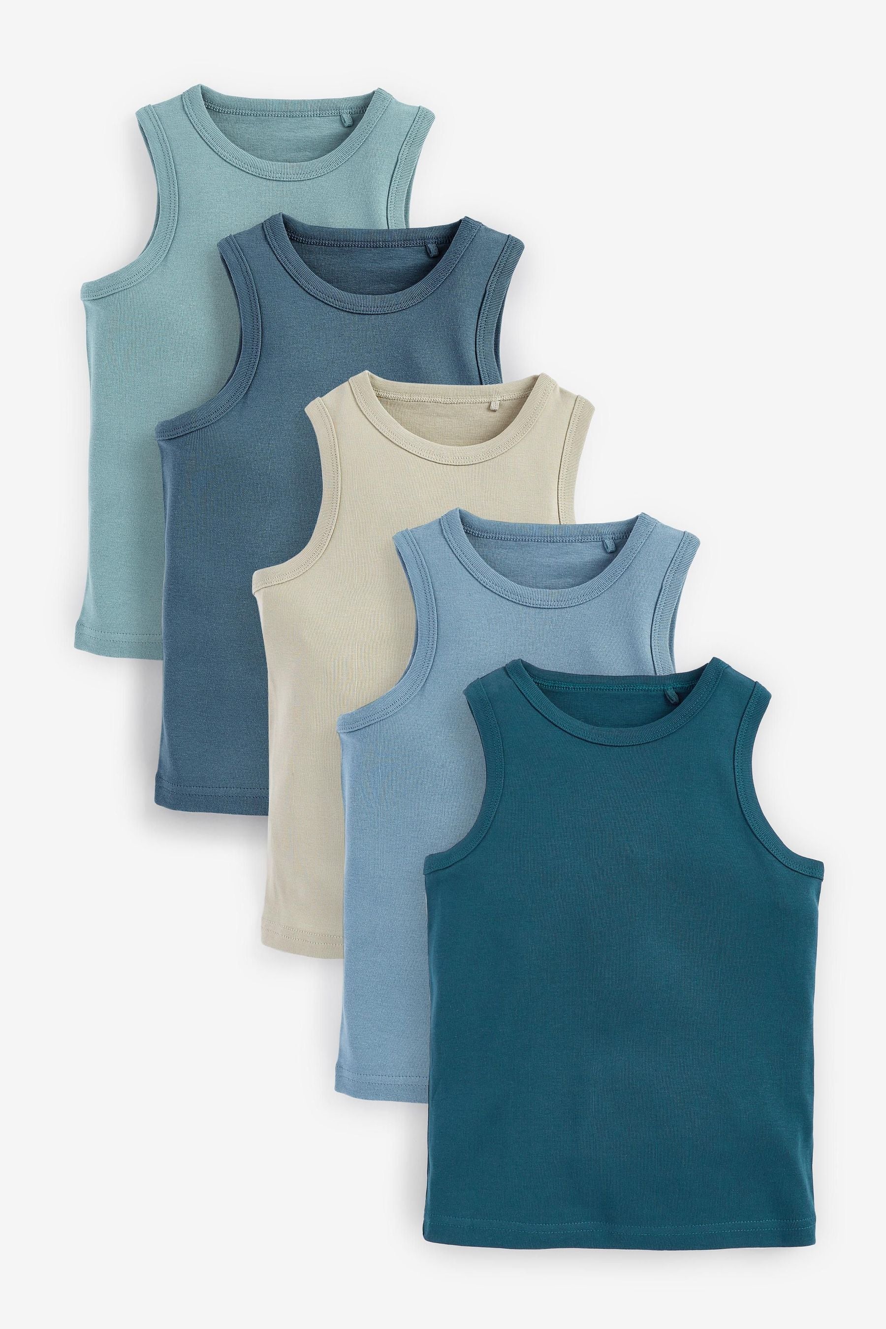 Blue Vests 5 Pack (1.5-16yrs)